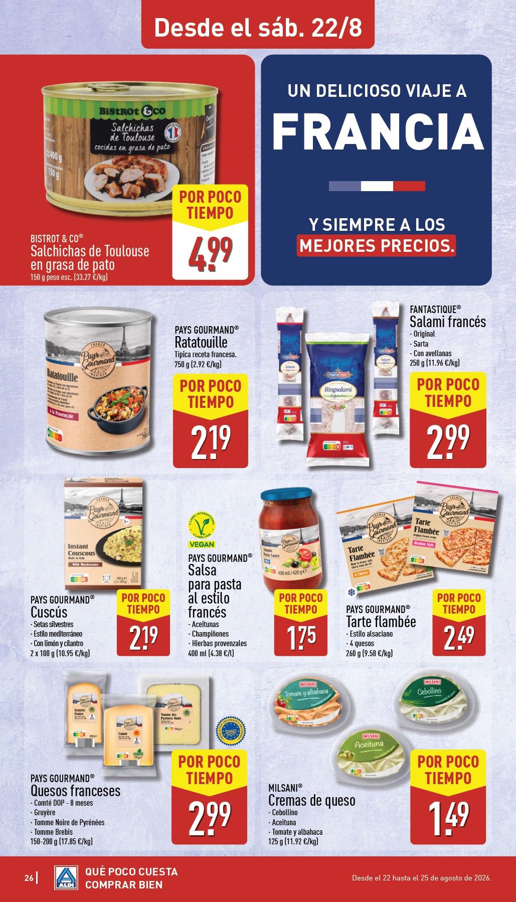 Folleto Aldi · 17 de agosto de 2026 – 23 de agosto de 2026 — Página 26