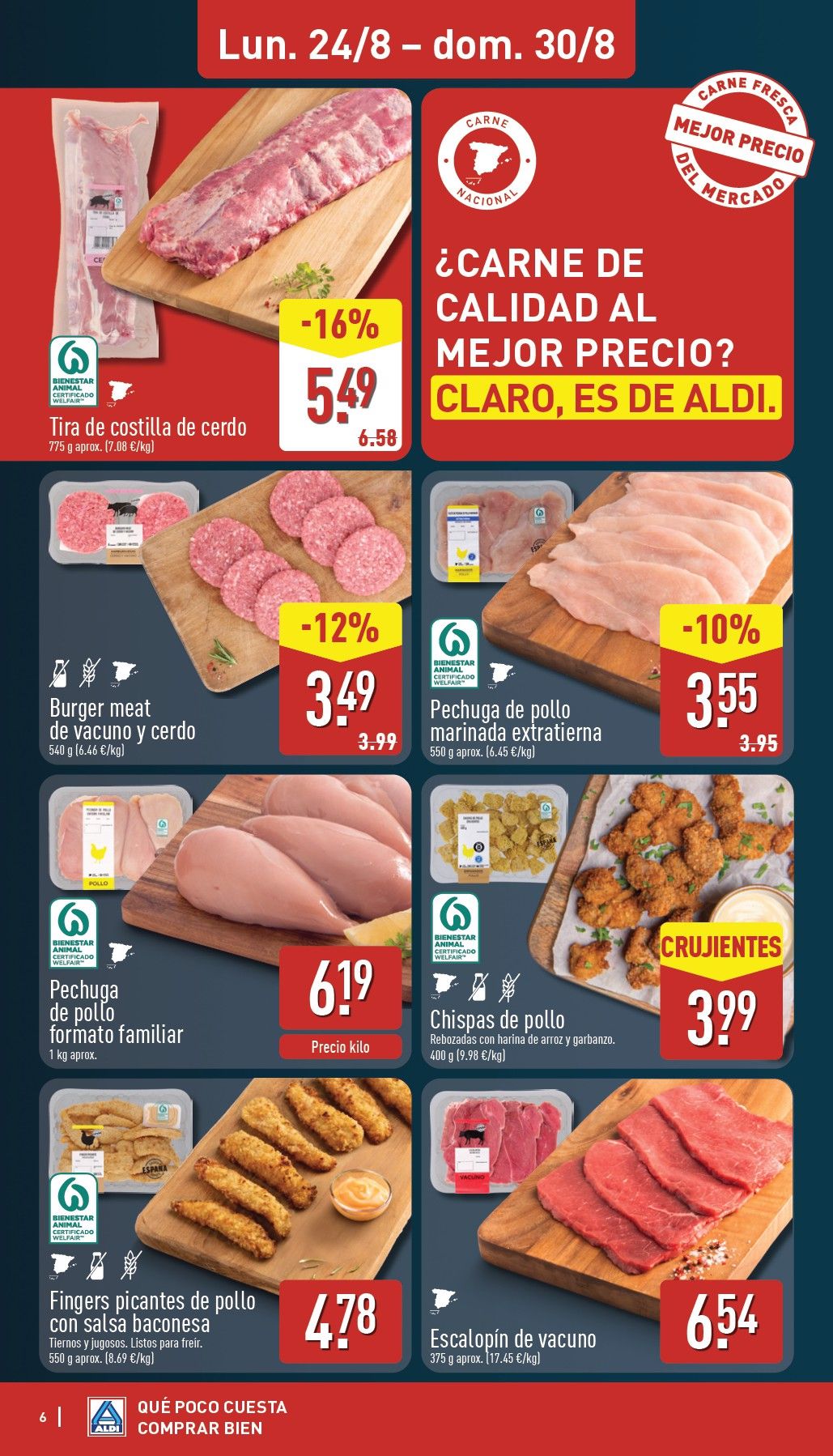 Folleto Aldi · 24 de agosto de 2026 – 30 de agosto de 2026 — Página 6