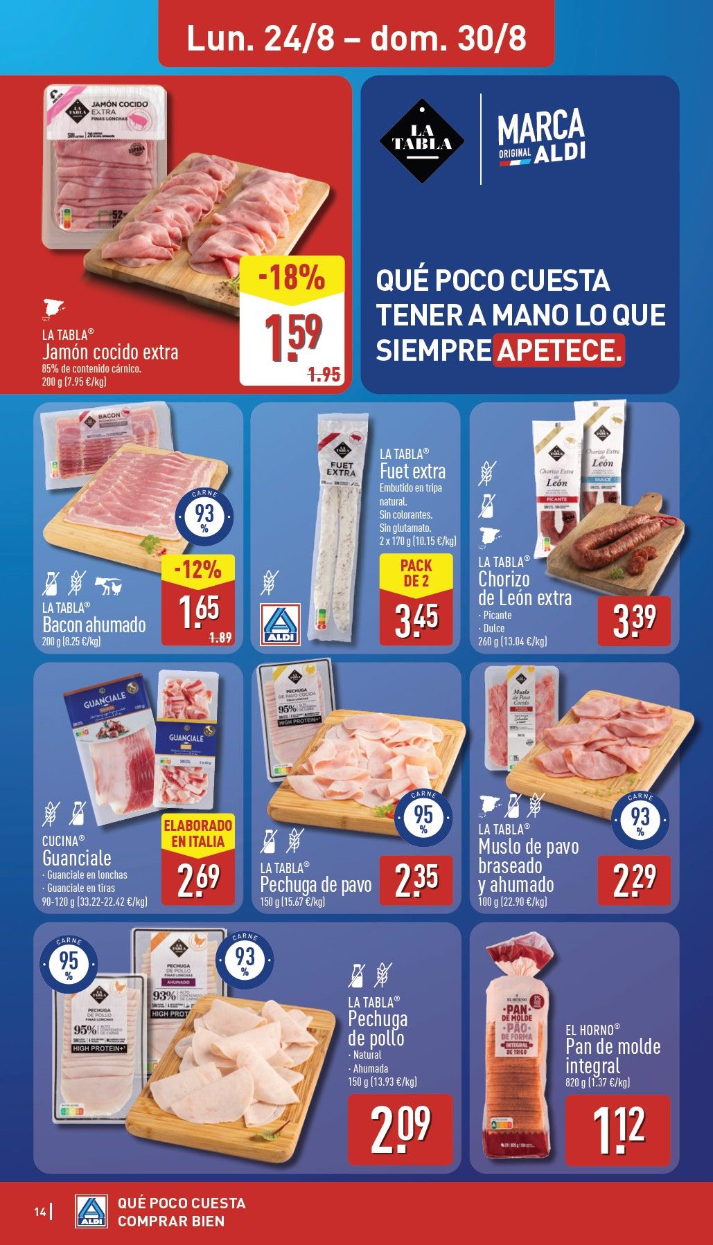 Folleto Aldi · 24 de agosto de 2026 – 30 de agosto de 2026 — Página 14
