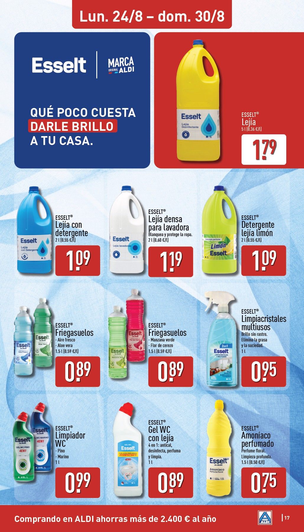 Folleto Aldi · 24 de agosto de 2026 – 30 de agosto de 2026 — Página 17