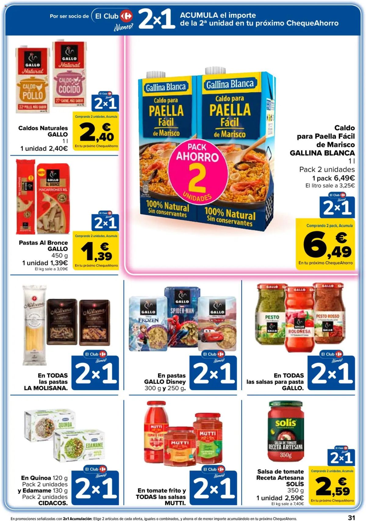 Folleto Carrefour · 2x1 — Página 33