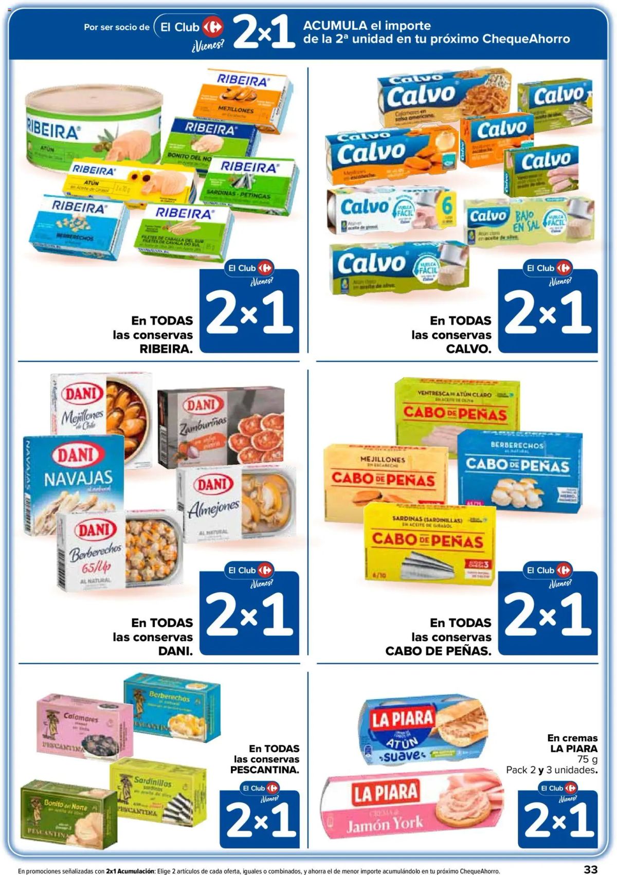 Folleto Carrefour · 2x1 — Página 35