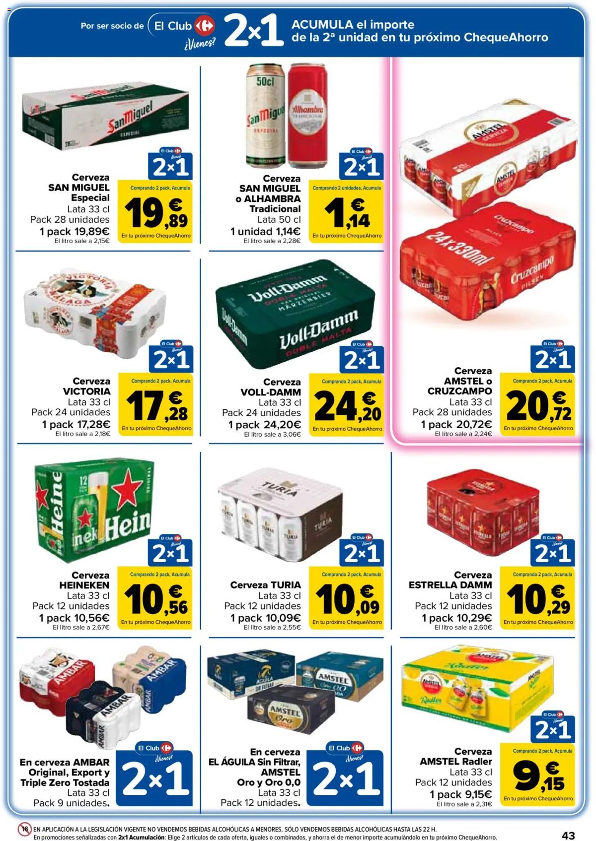 Folleto Carrefour · 2x1 — Página 45