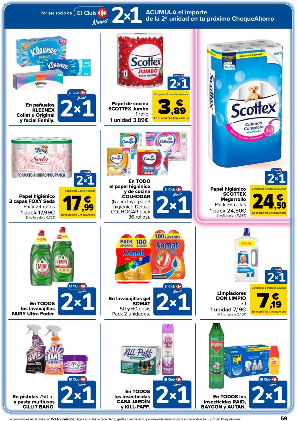Folleto Carrefour · 2x1 — Página 63