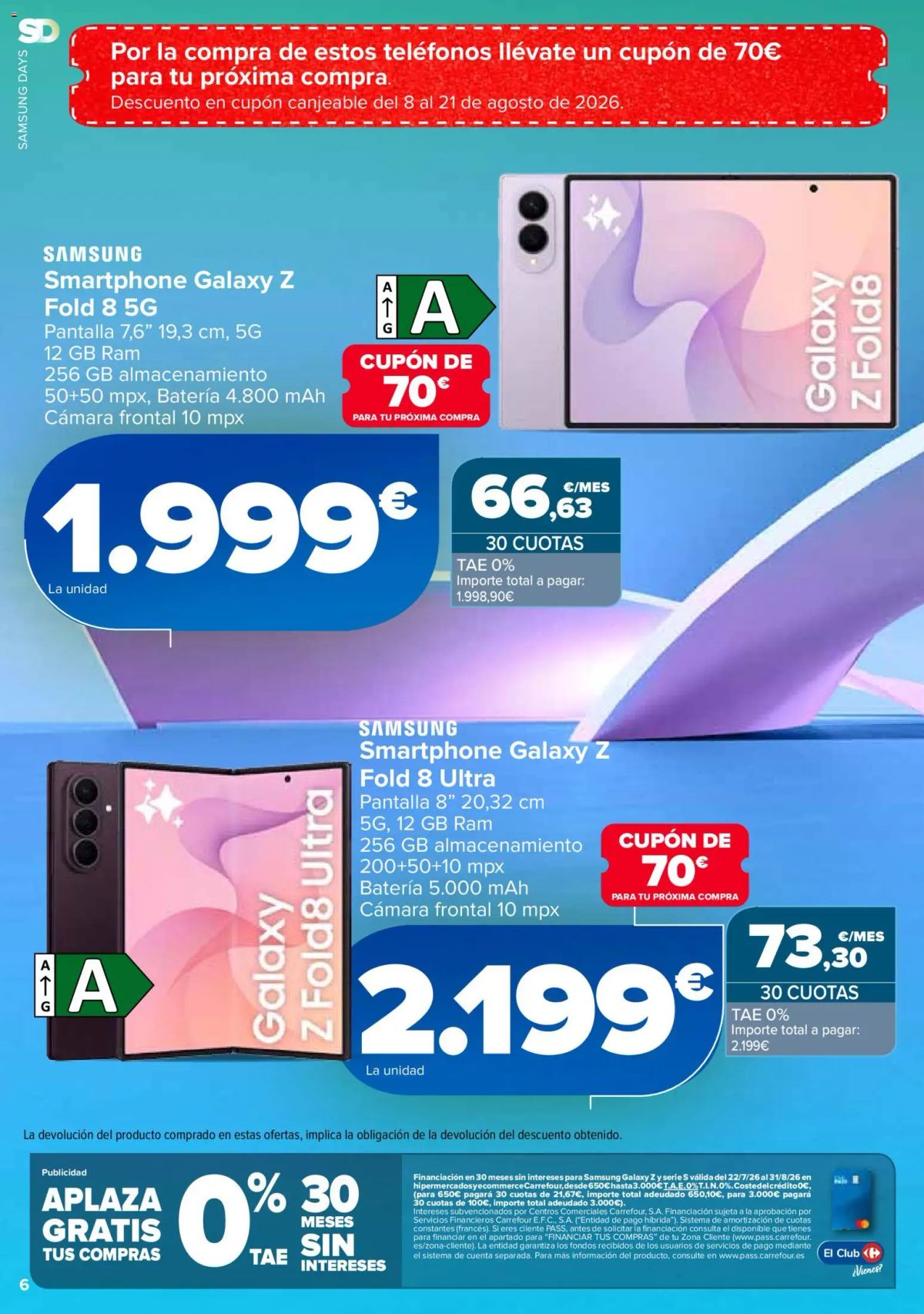 Folleto Carrefour · SAMSUNG DAYS — Página 6