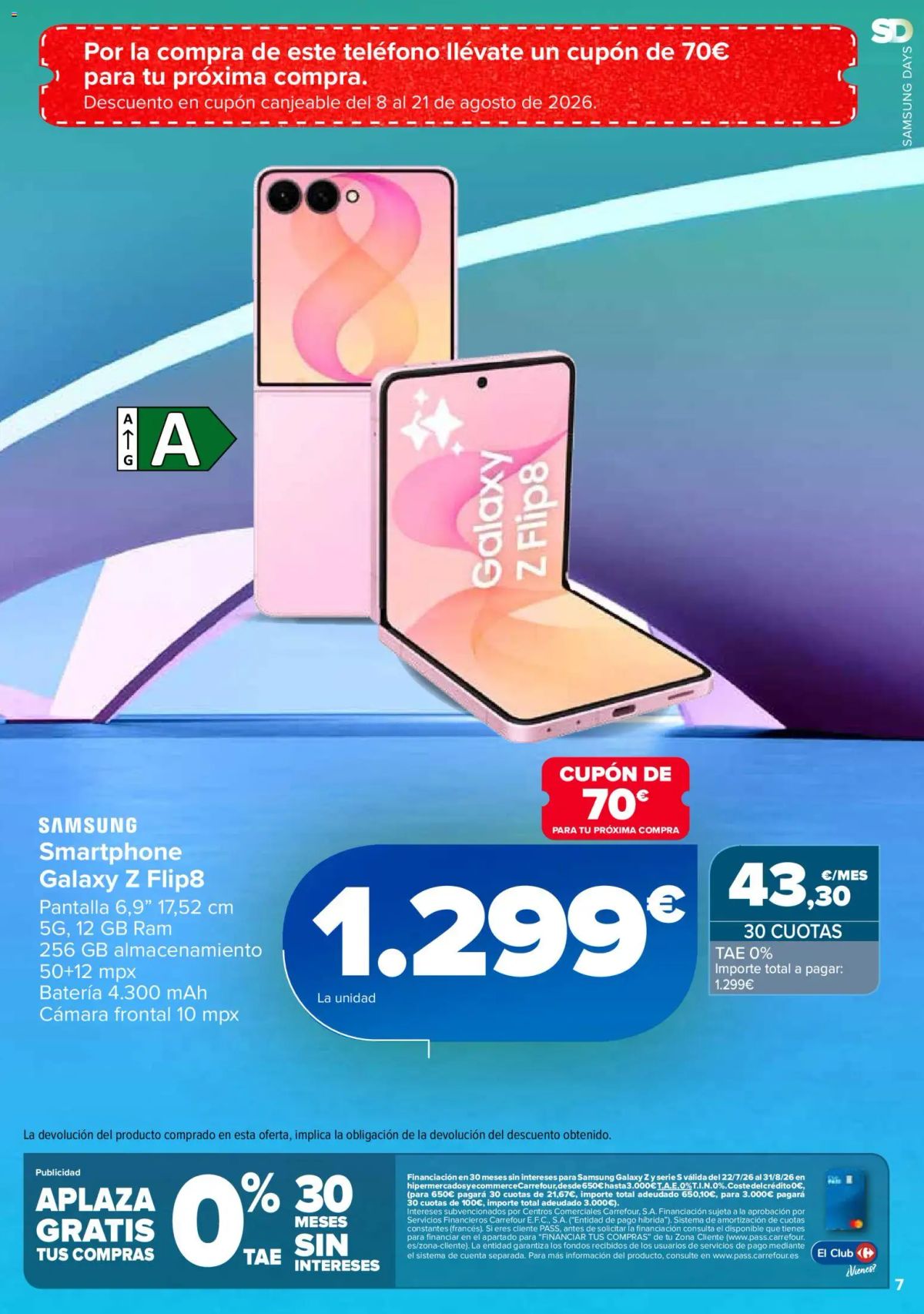 Folleto Carrefour · SAMSUNG DAYS — Página 7