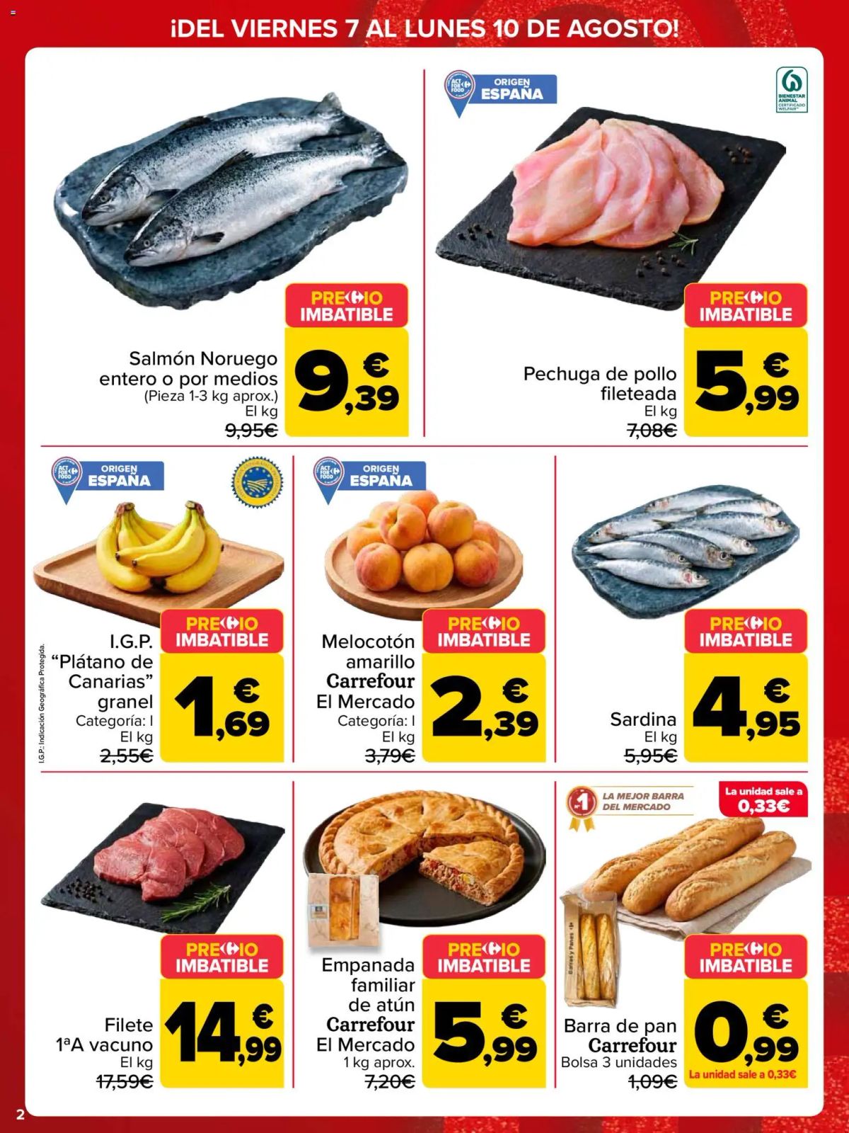 Folleto Carrefour · PRECIO IMBATIBLE — Página 2