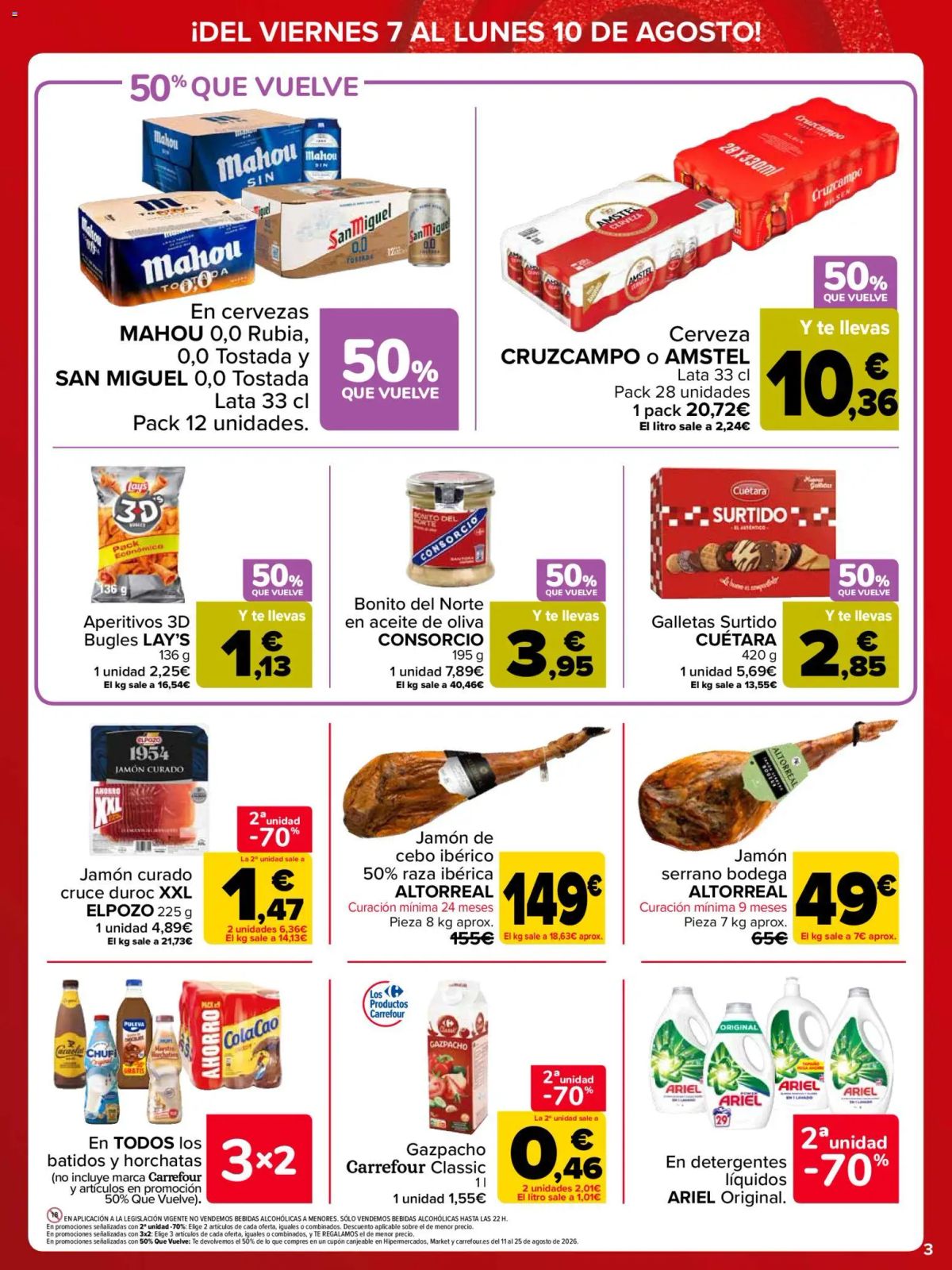 Folleto Carrefour · PRECIO IMBATIBLE — Página 3
