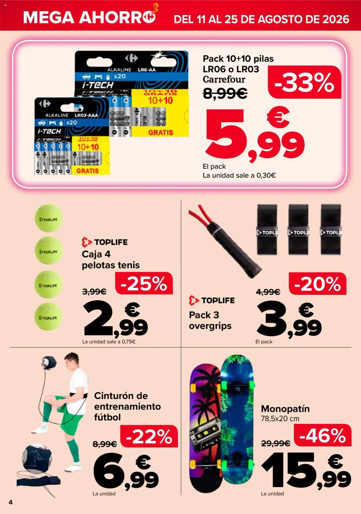Folleto Carrefour · MEGA AHORRO — Página 4