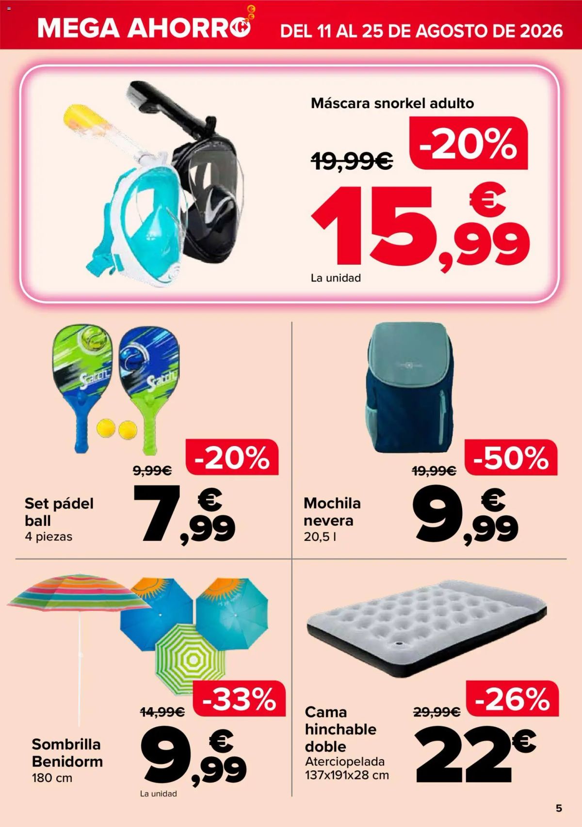 Folleto Carrefour · MEGA AHORRO — Página 5