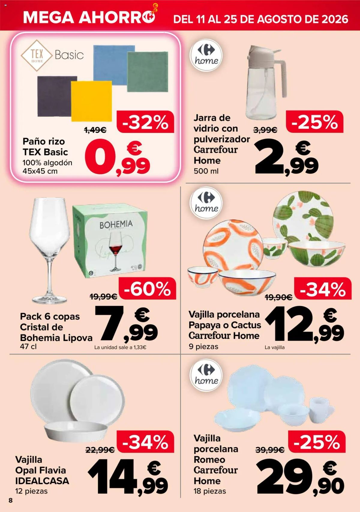 Folleto Carrefour · MEGA AHORRO — Página 8