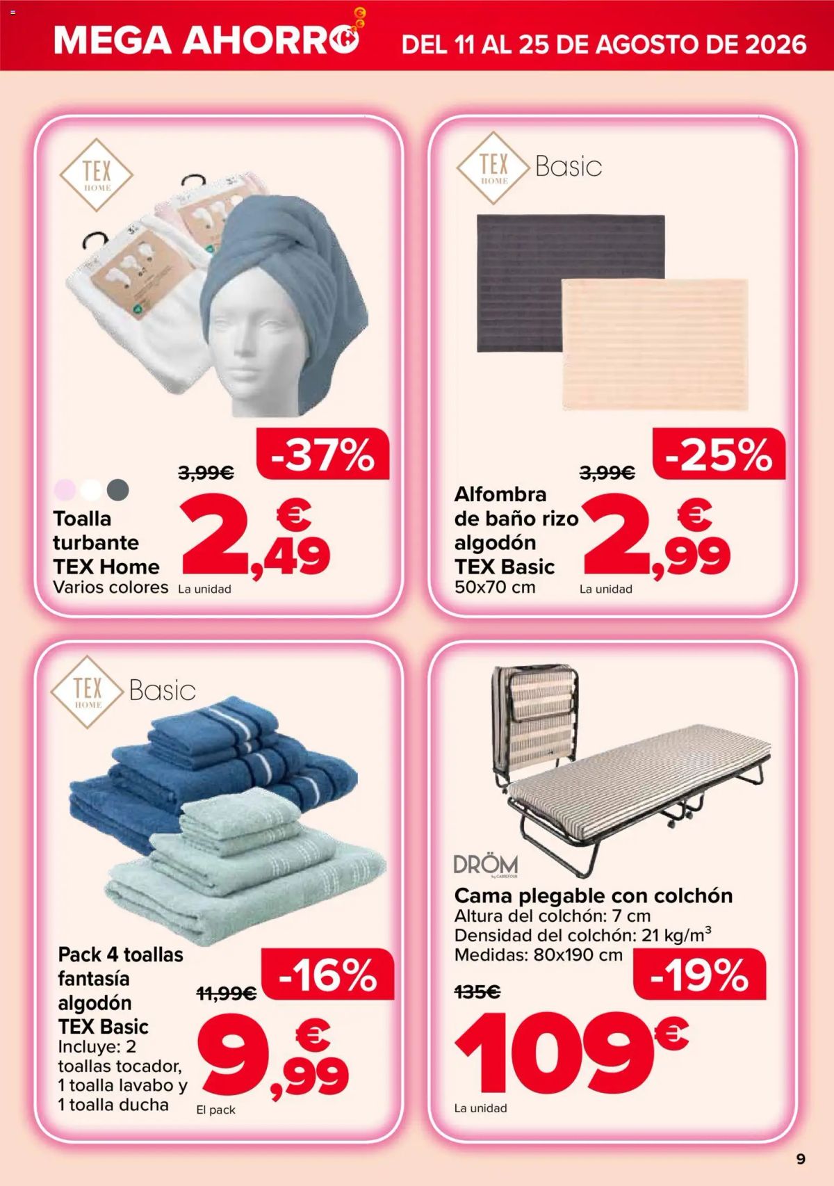 Folleto Carrefour · MEGA AHORRO — Página 9