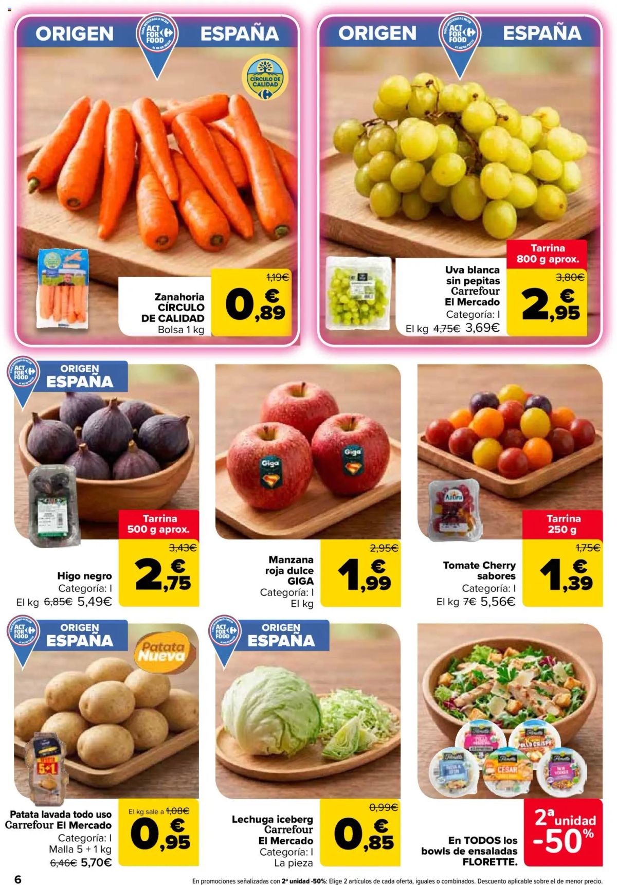 Folleto Carrefour · 50% QUE VUELVE — Página 6