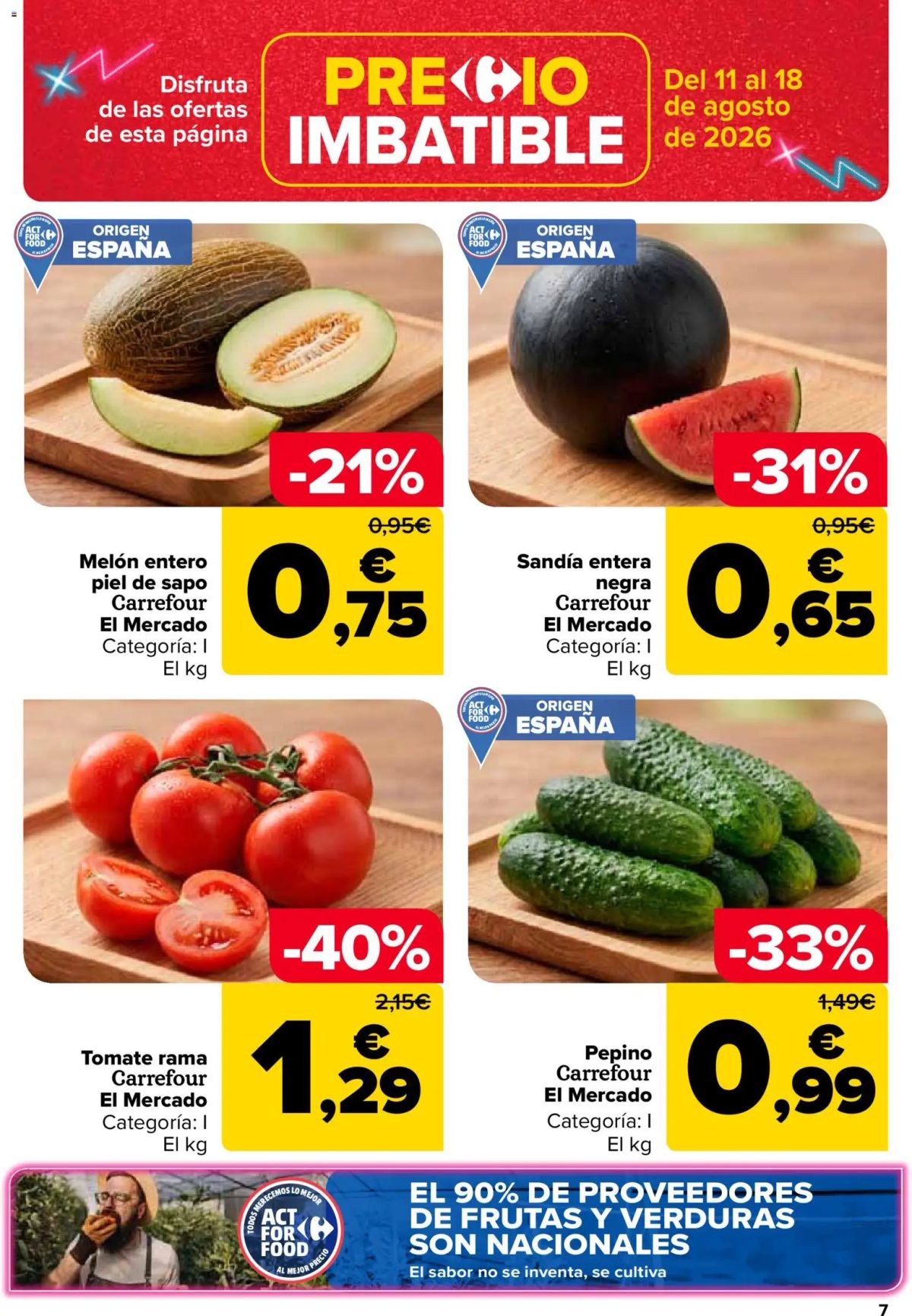 Folleto Carrefour · 50% QUE VUELVE — Página 7