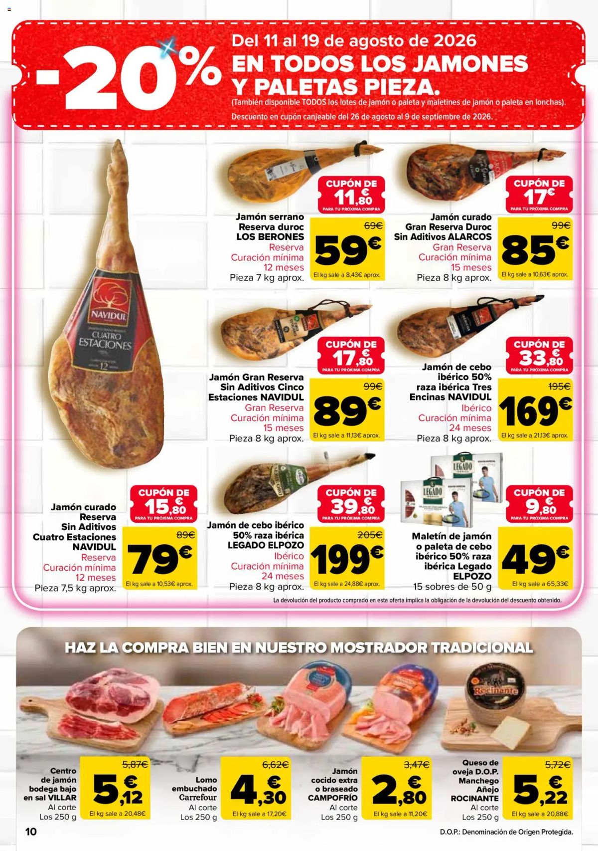 Folleto Carrefour · 50% QUE VUELVE — Página 10