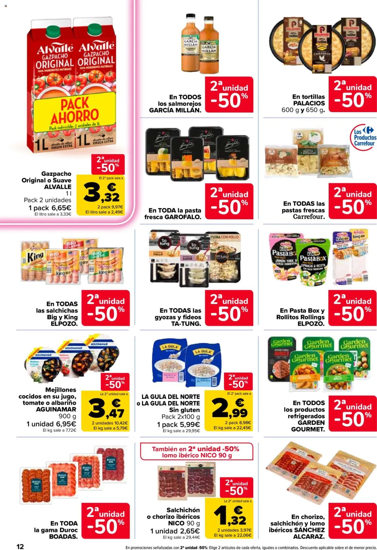 Folleto Carrefour · 50% QUE VUELVE — Página 12