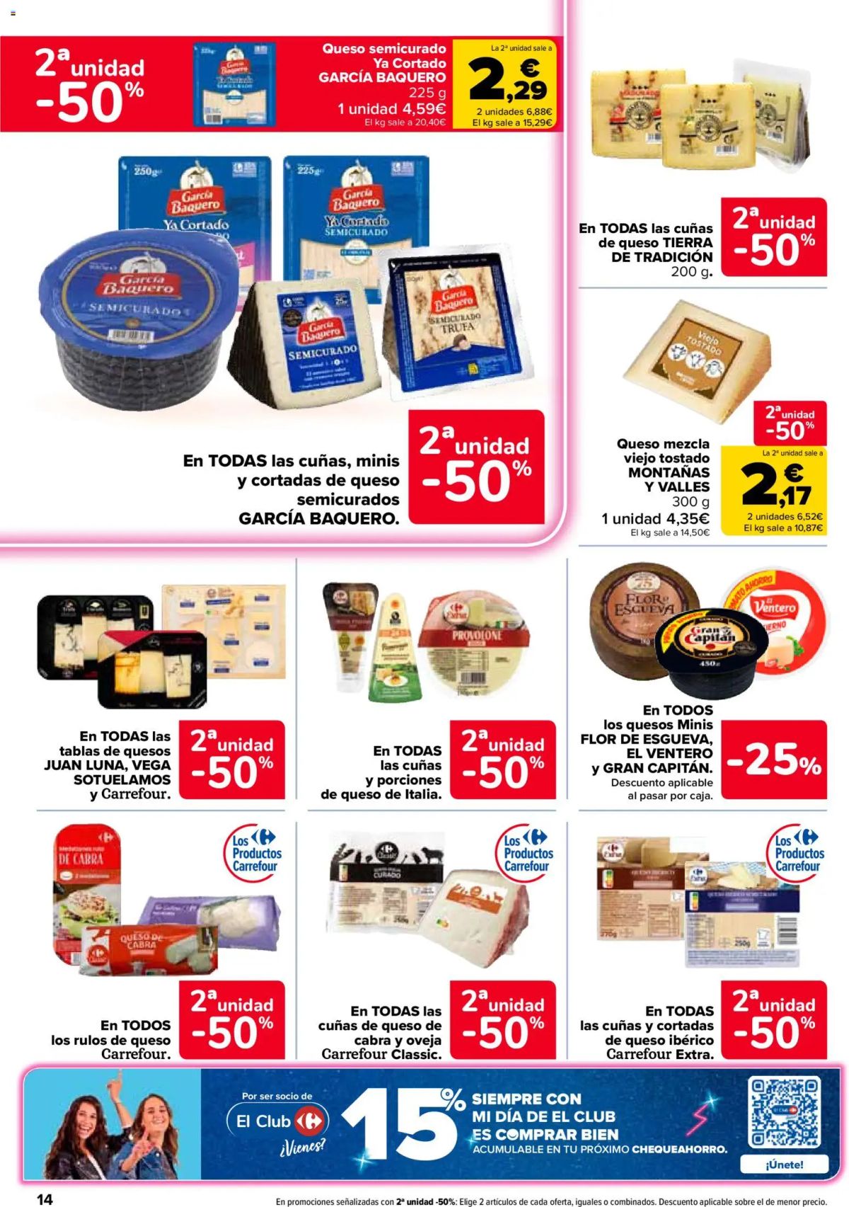 Folleto Carrefour · 50% QUE VUELVE — Página 14