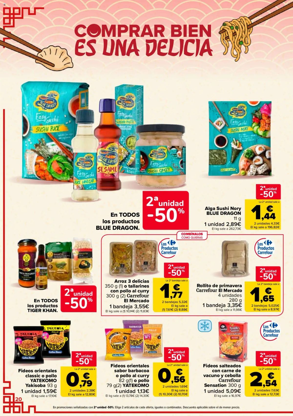 Folleto Carrefour · 50% QUE VUELVE — Página 20