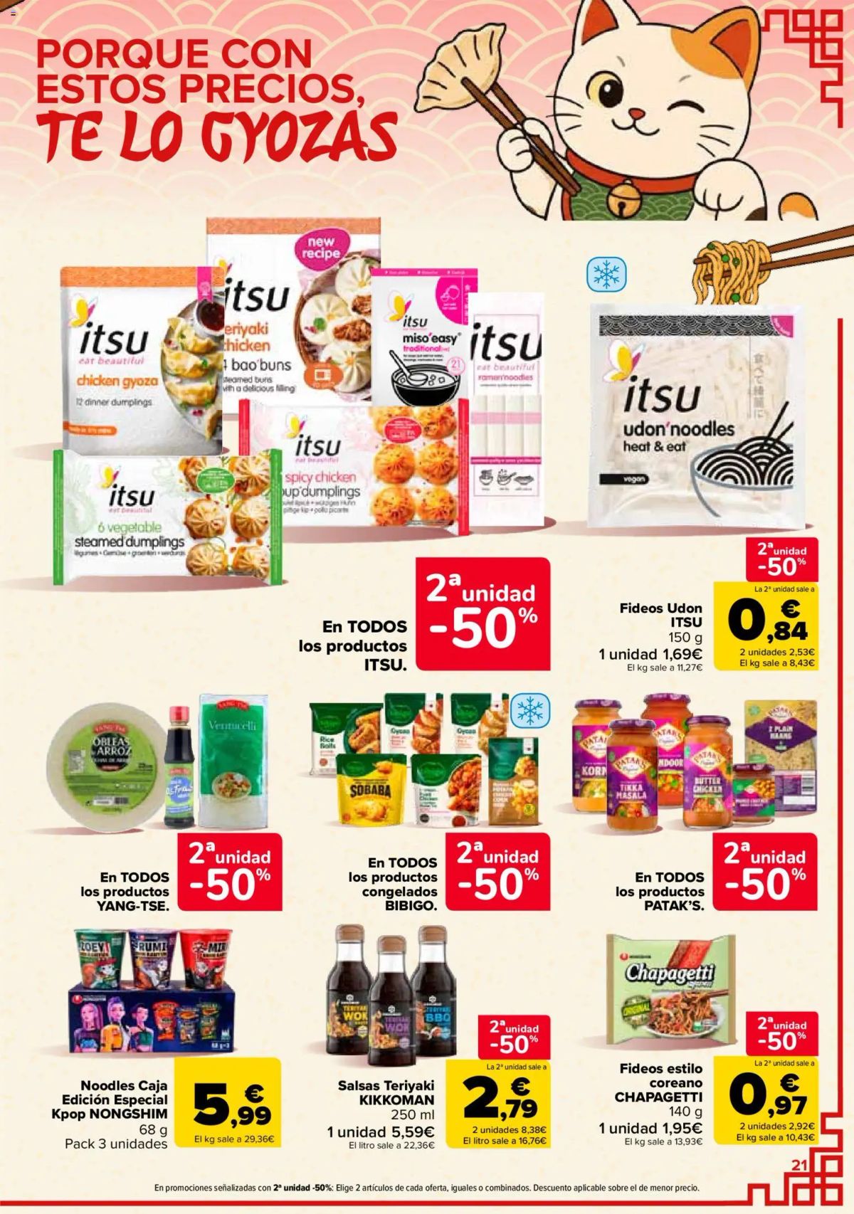Folleto Carrefour · 50% QUE VUELVE — Página 21