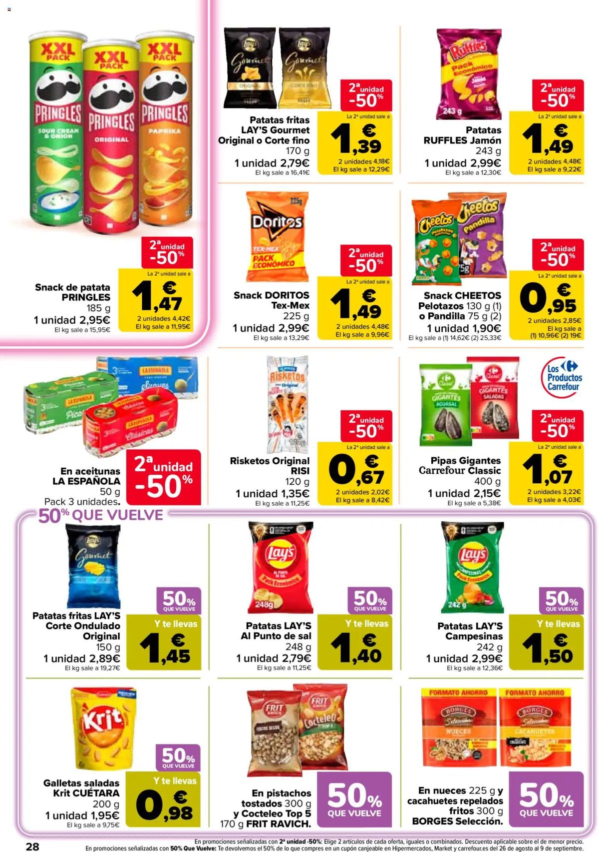 Folleto Carrefour · 50% QUE VUELVE — Página 30