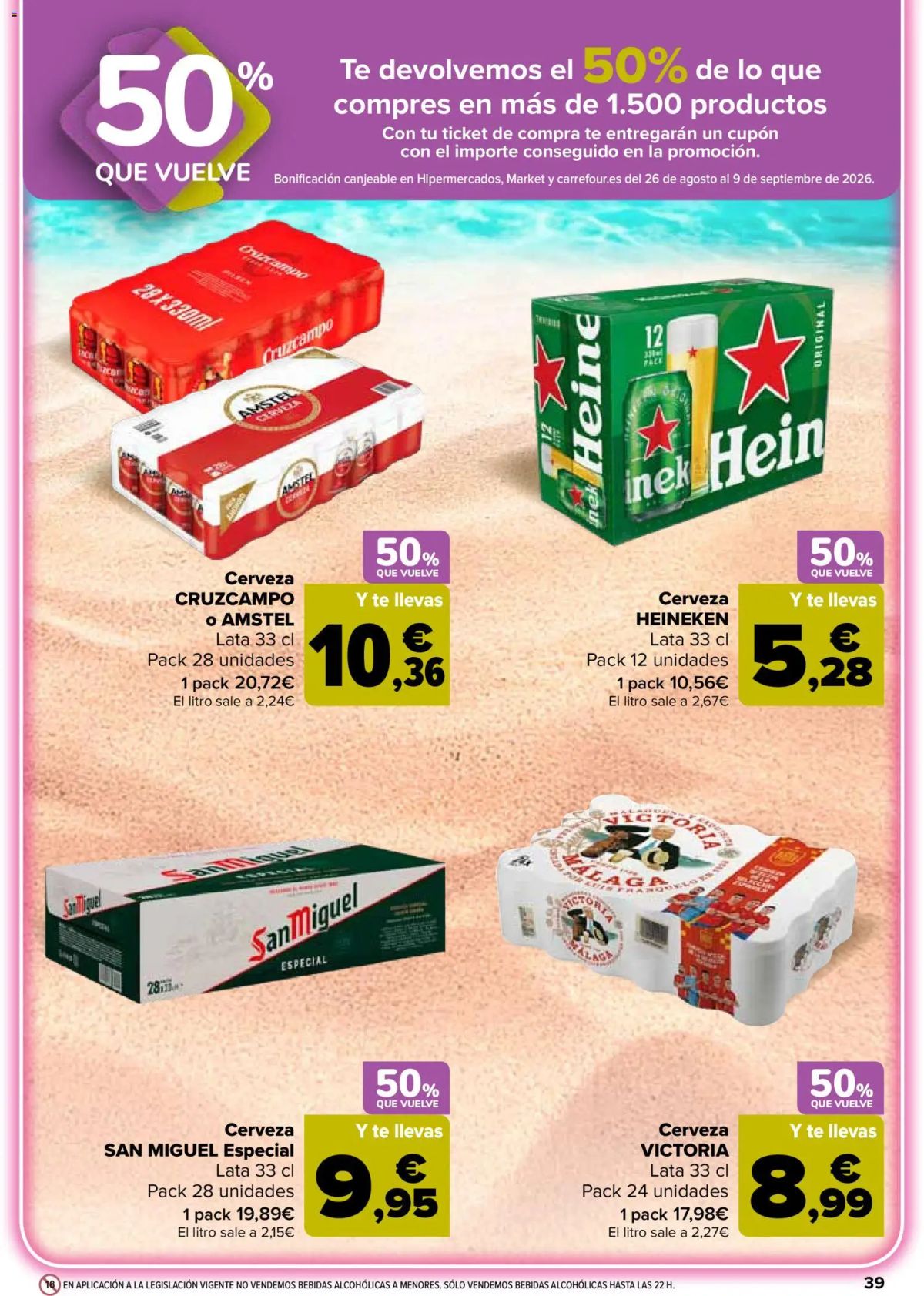 Folleto Carrefour · 50% QUE VUELVE — Página 41