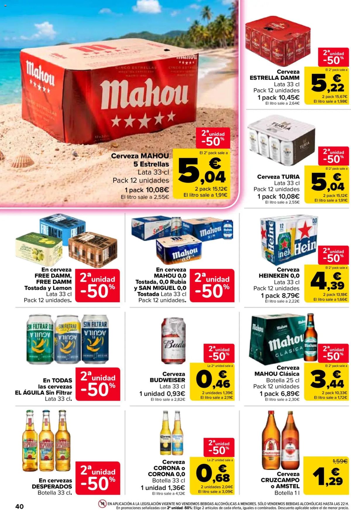 Folleto Carrefour · 50% QUE VUELVE — Página 42