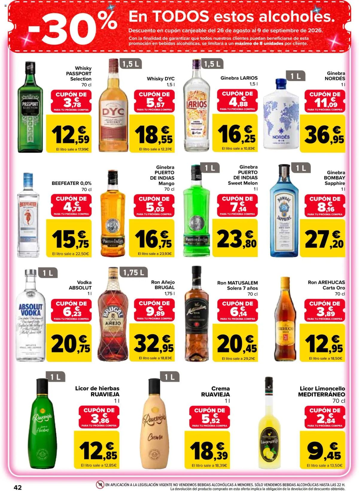 Folleto Carrefour · 50% QUE VUELVE — Página 44