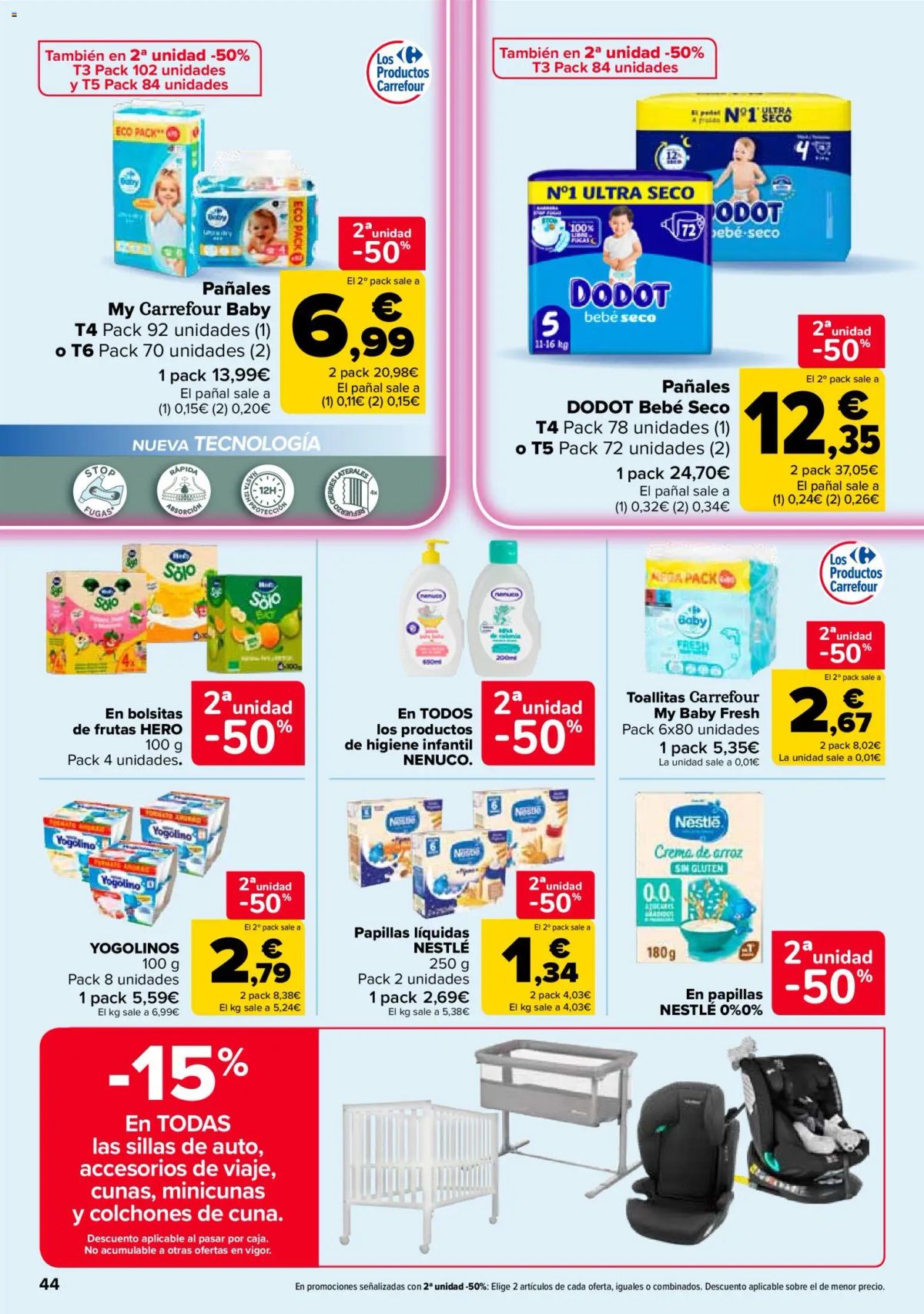 Folleto Carrefour · 50% QUE VUELVE — Página 46
