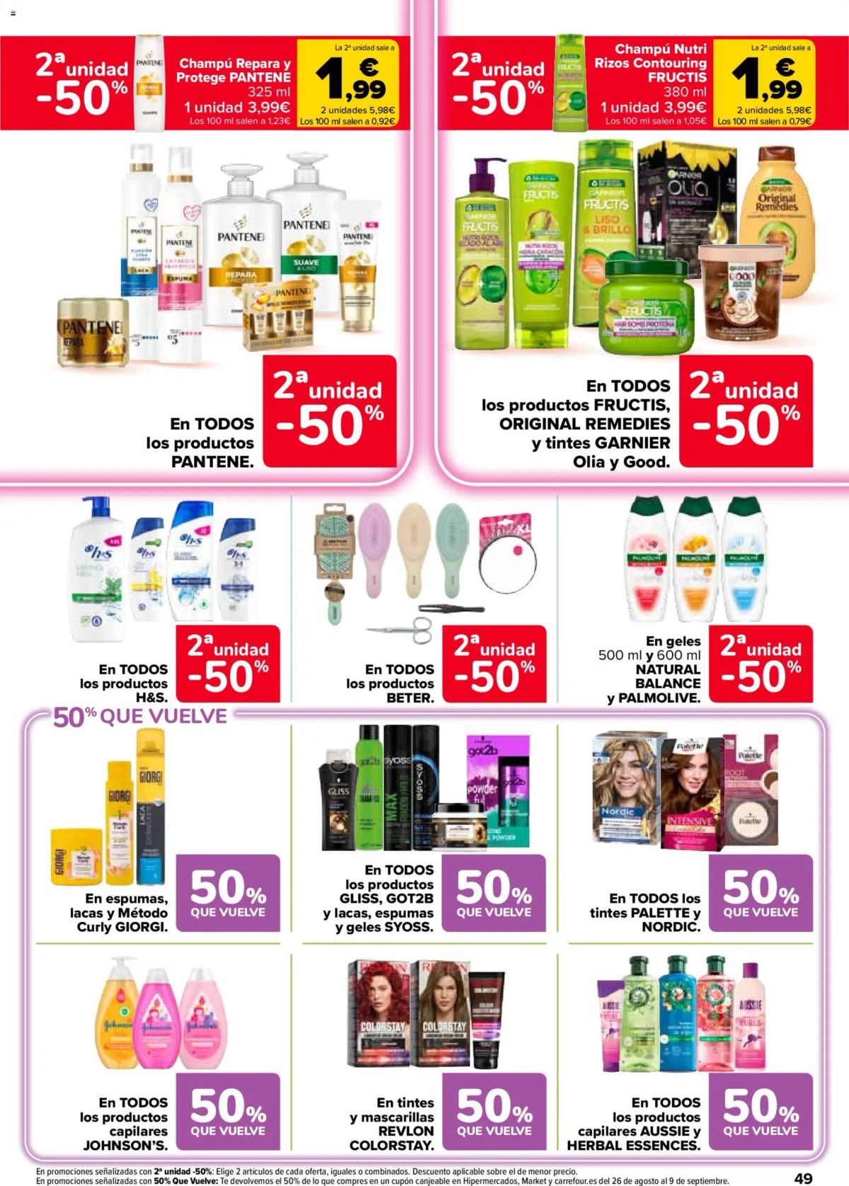 Folleto Carrefour · 50% QUE VUELVE — Página 51