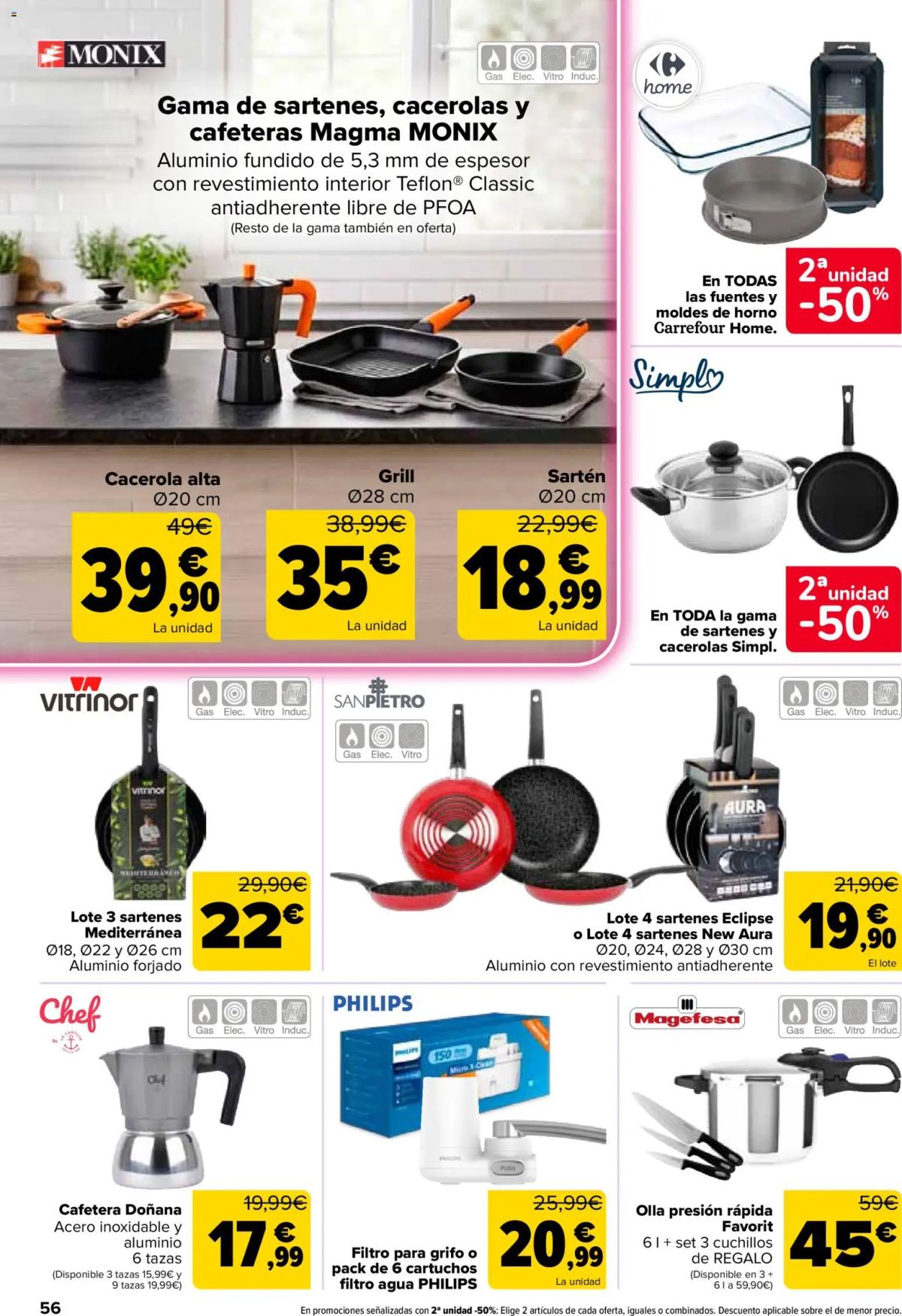 Folleto Carrefour · 50% QUE VUELVE — Página 58