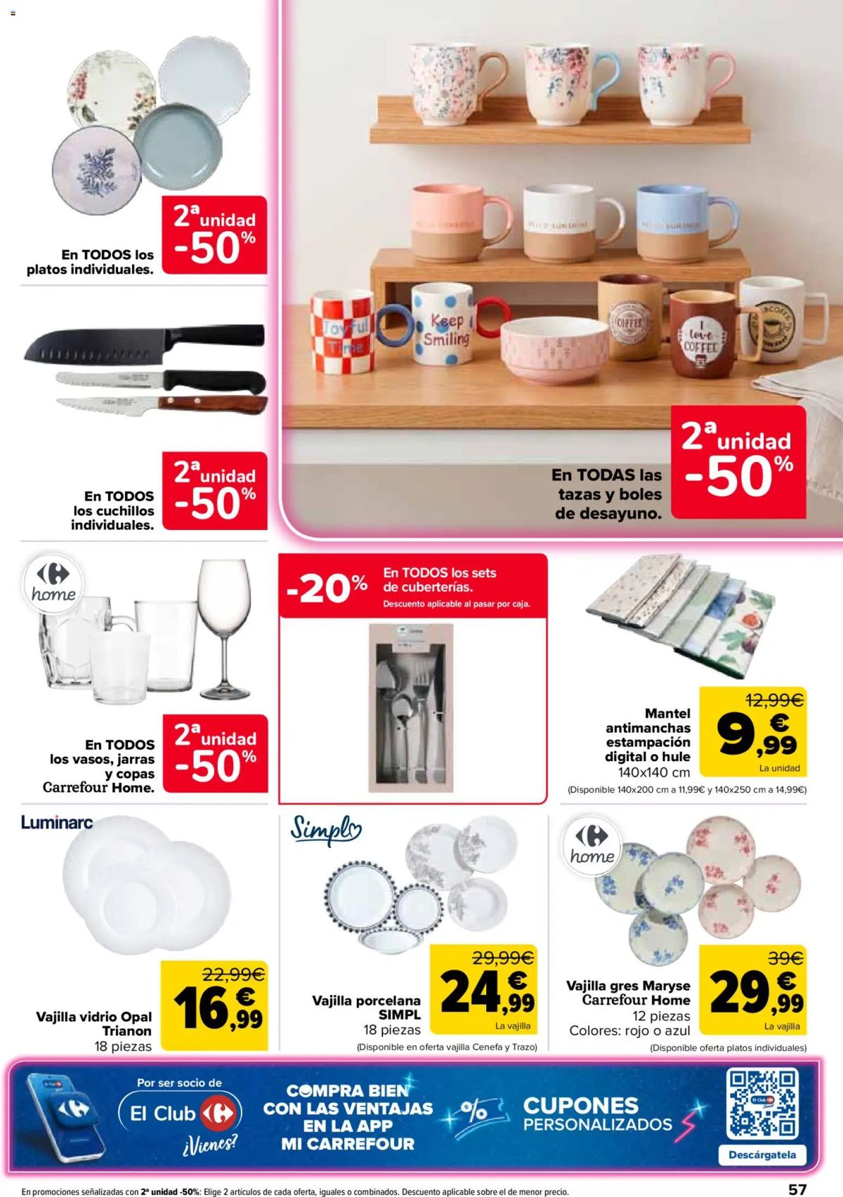 Folleto Carrefour · 50% QUE VUELVE — Página 59