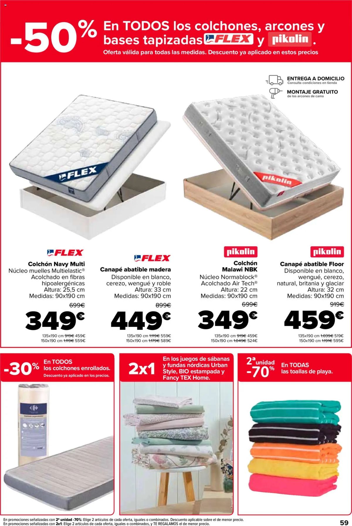 Folleto Carrefour · 50% QUE VUELVE — Página 61
