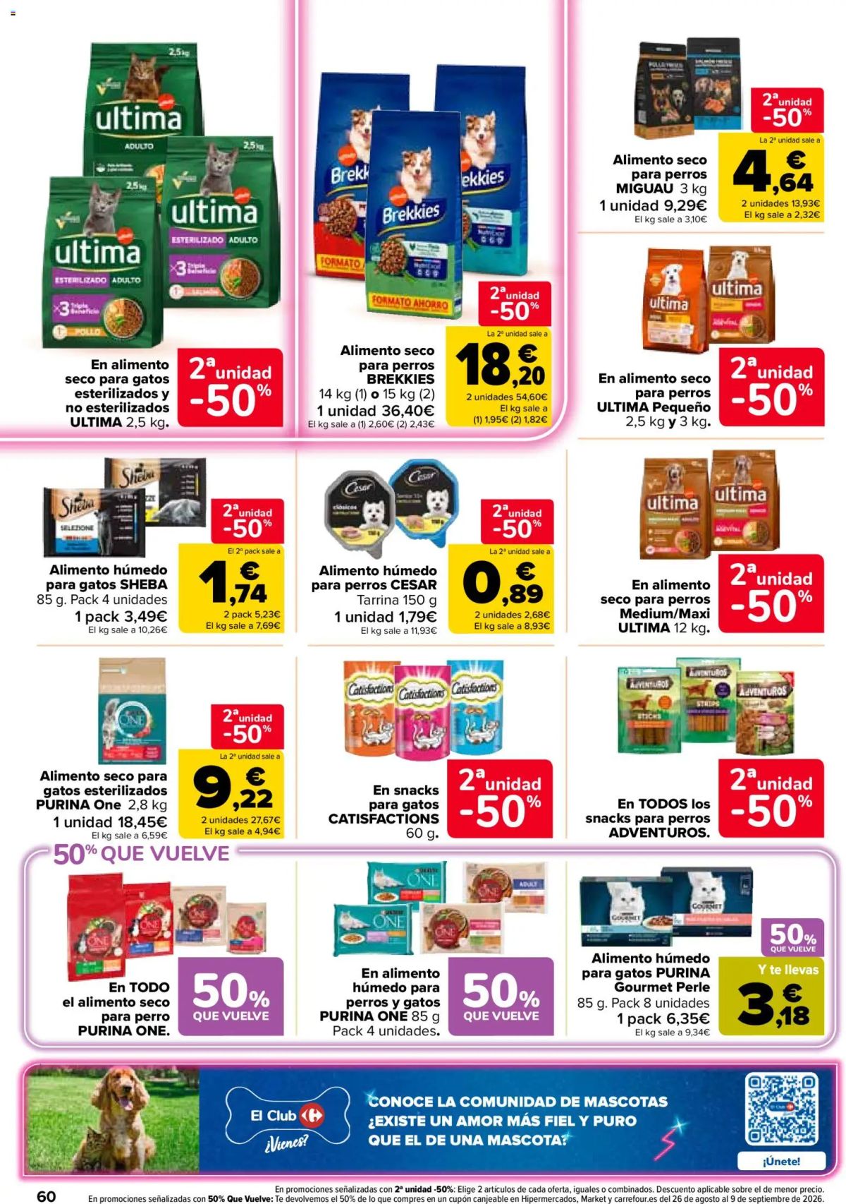 Folleto Carrefour · 50% QUE VUELVE — Página 62