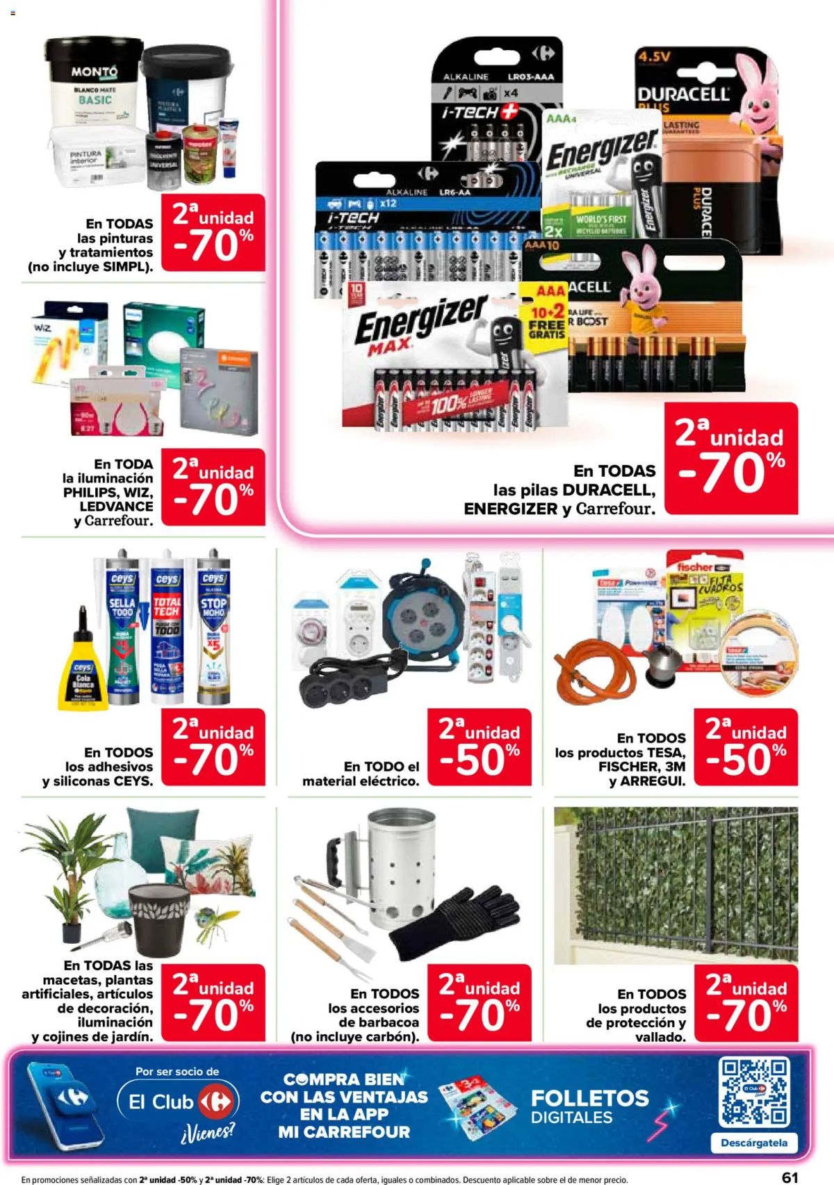 Folleto Carrefour · 50% QUE VUELVE — Página 63