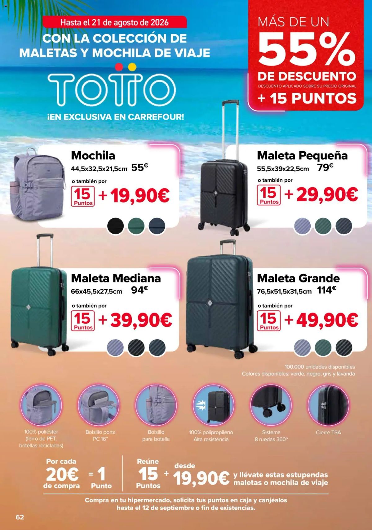 Folleto Carrefour · 50% QUE VUELVE — Página 64