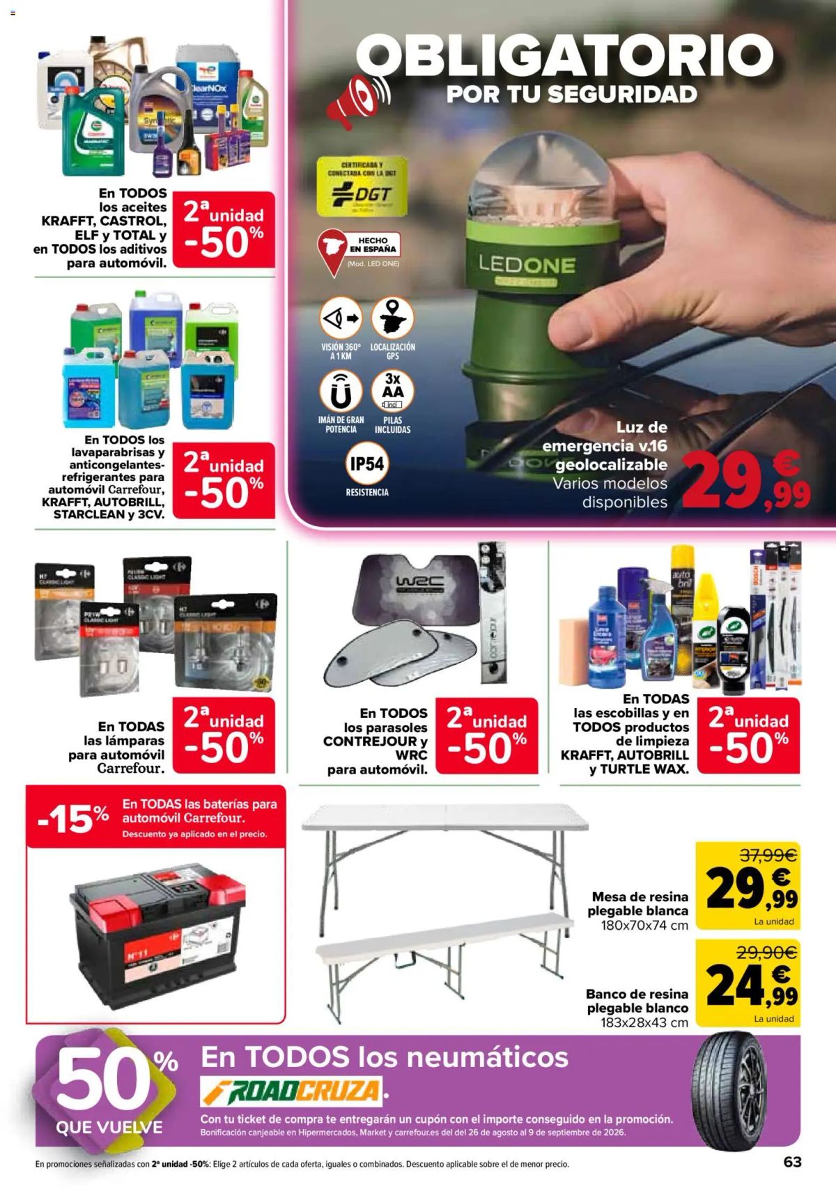 Folleto Carrefour · 50% QUE VUELVE — Página 65