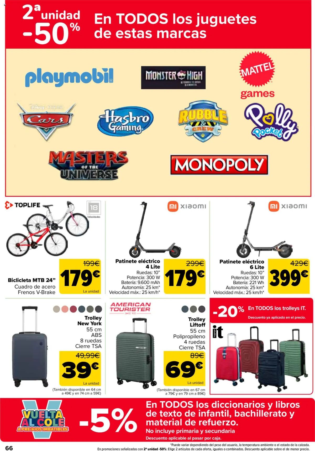 Folleto Carrefour · 50% QUE VUELVE — Página 67