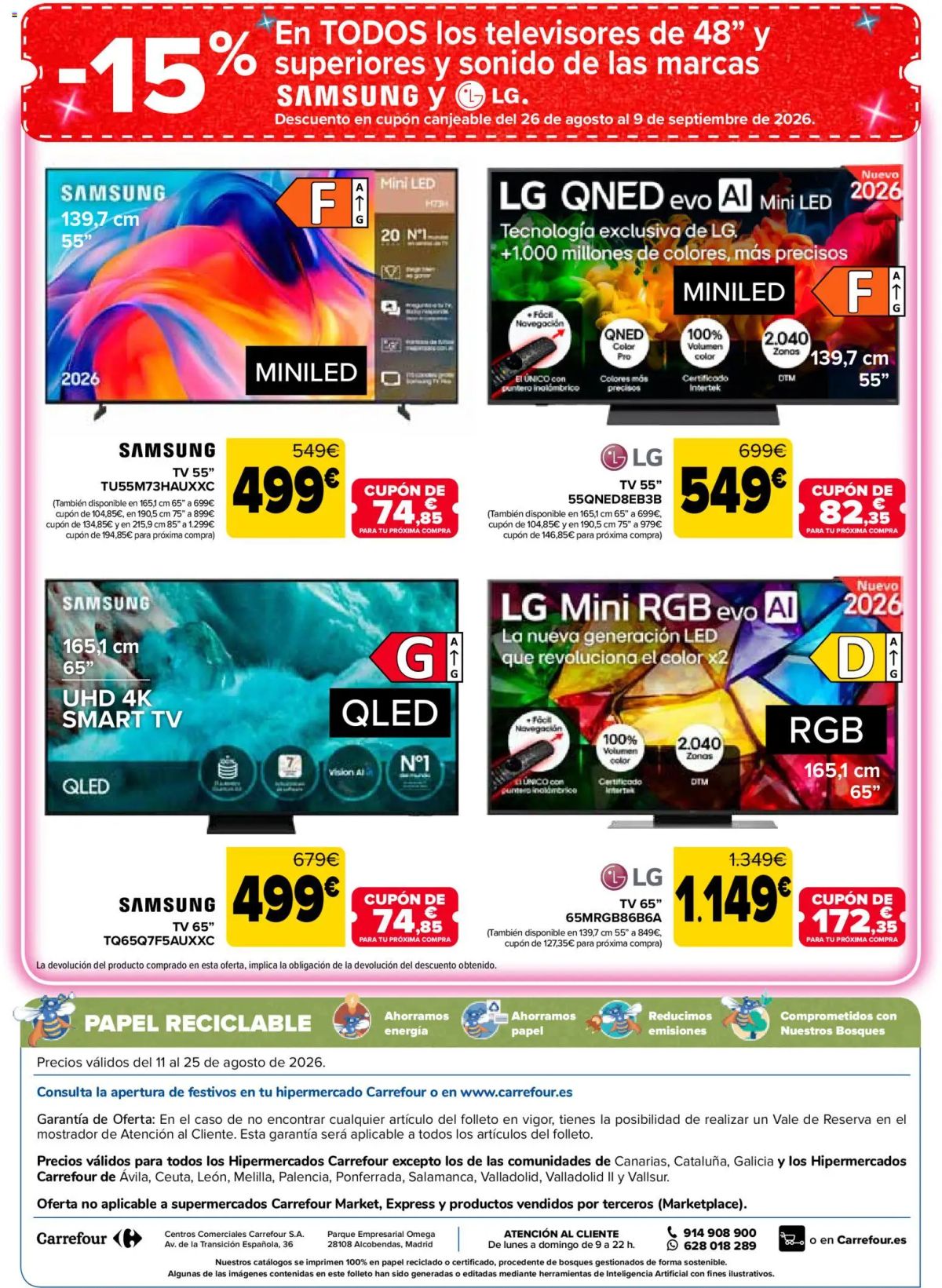 Folleto Carrefour · 50% QUE VUELVE — Página 82