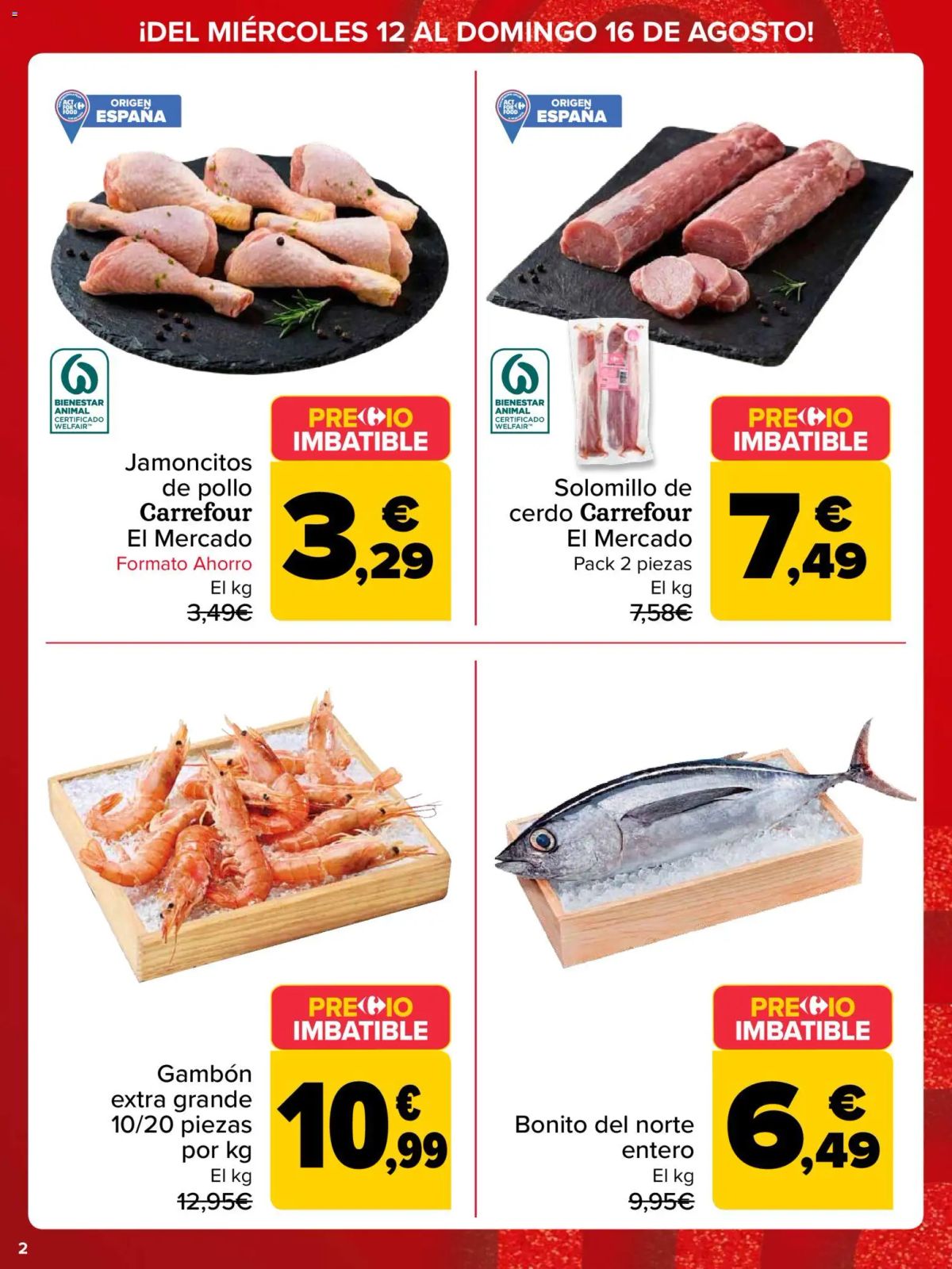 Folleto Carrefour · PRECIO IMBATIBLE — Página 2