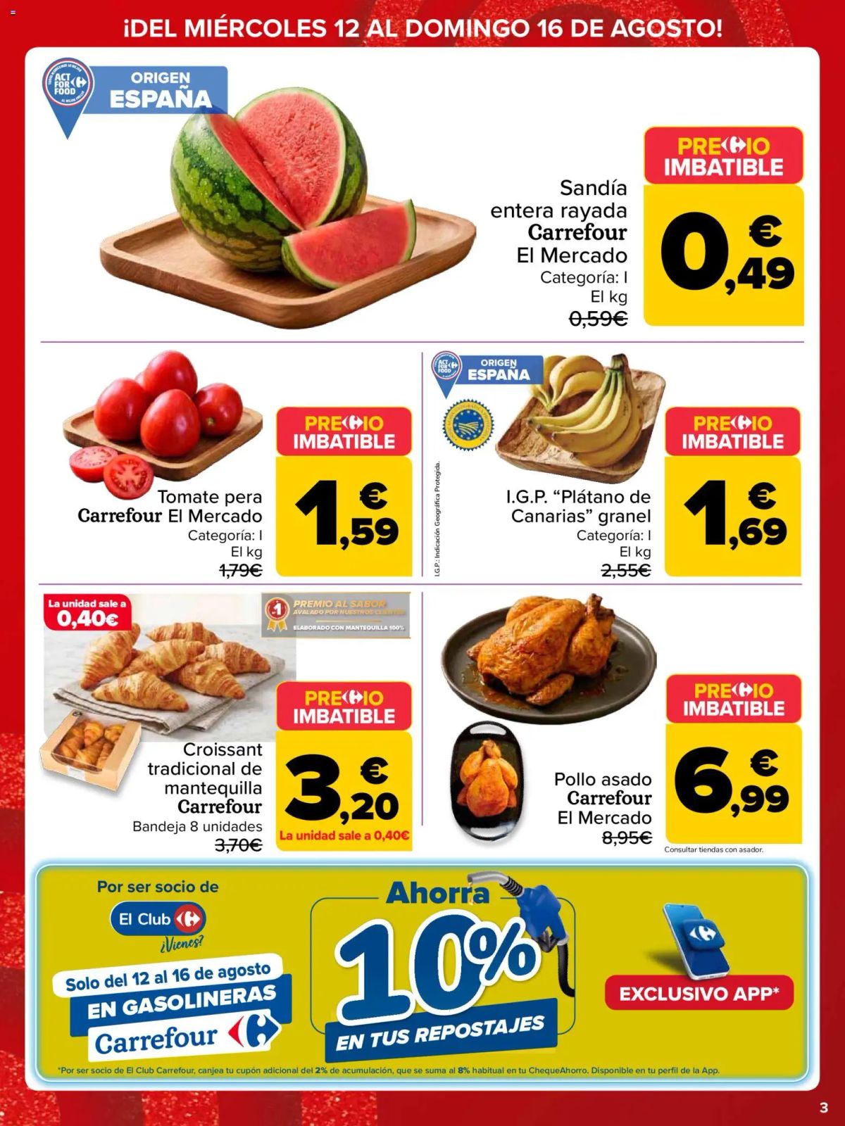 Folleto Carrefour · PRECIO IMBATIBLE — Página 3