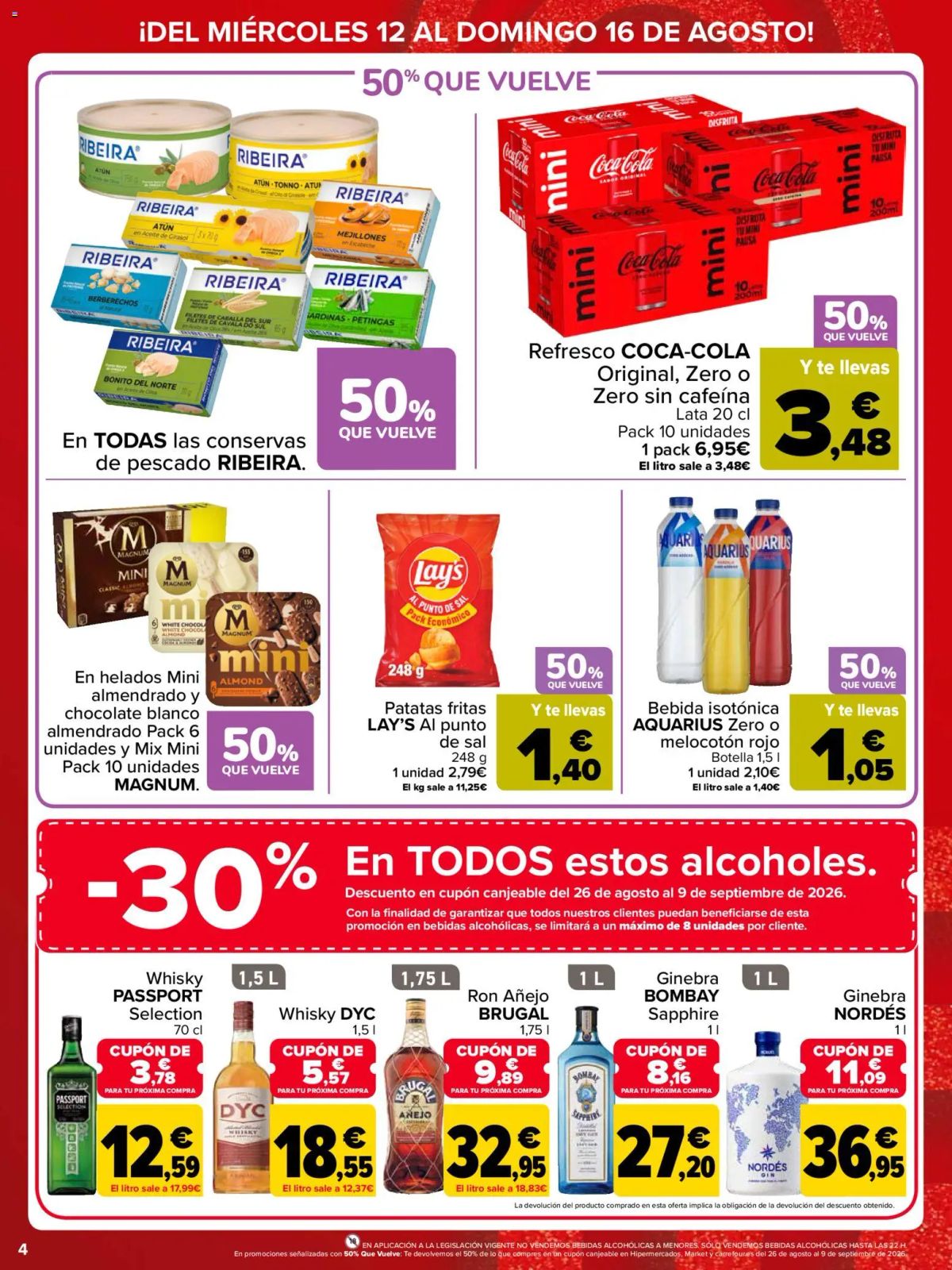 Folleto Carrefour · PRECIO IMBATIBLE — Página 4