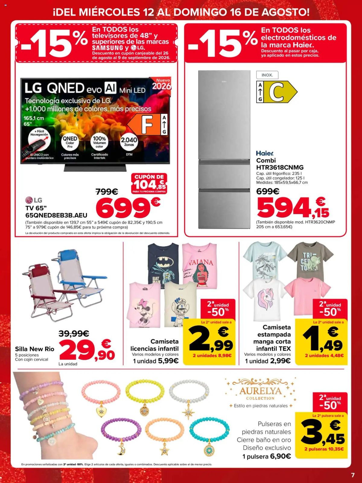 Folleto Carrefour · PRECIO IMBATIBLE — Página 7