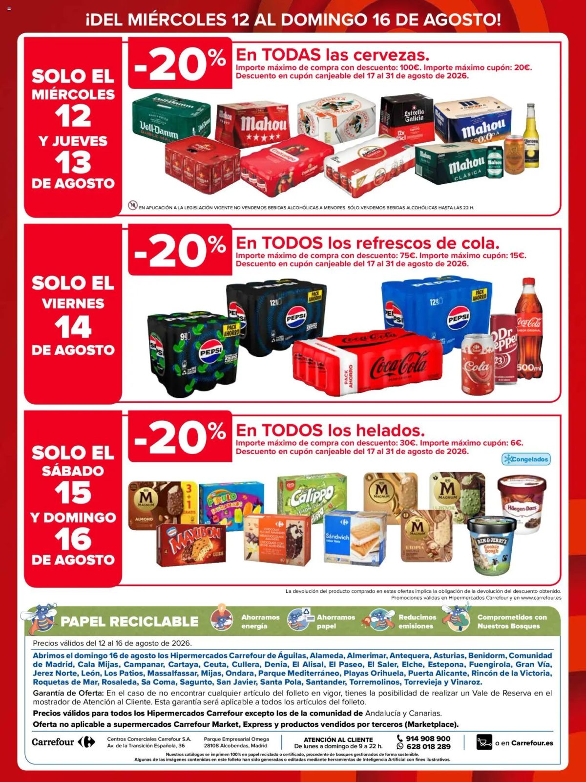 Folleto Carrefour · PRECIO IMBATIBLE — Página 8