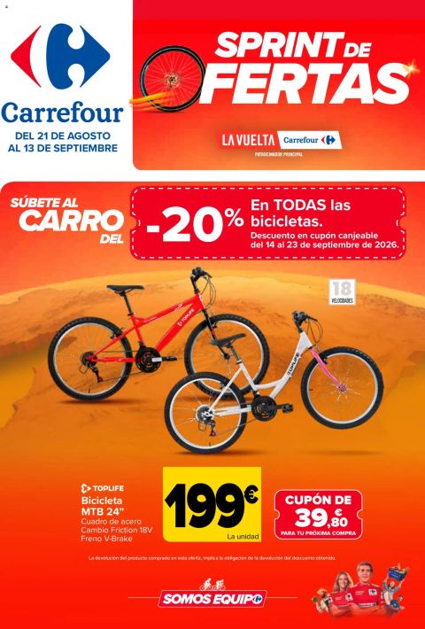 Portada Folleto Carrefour · SPRINT DE OFERTAS