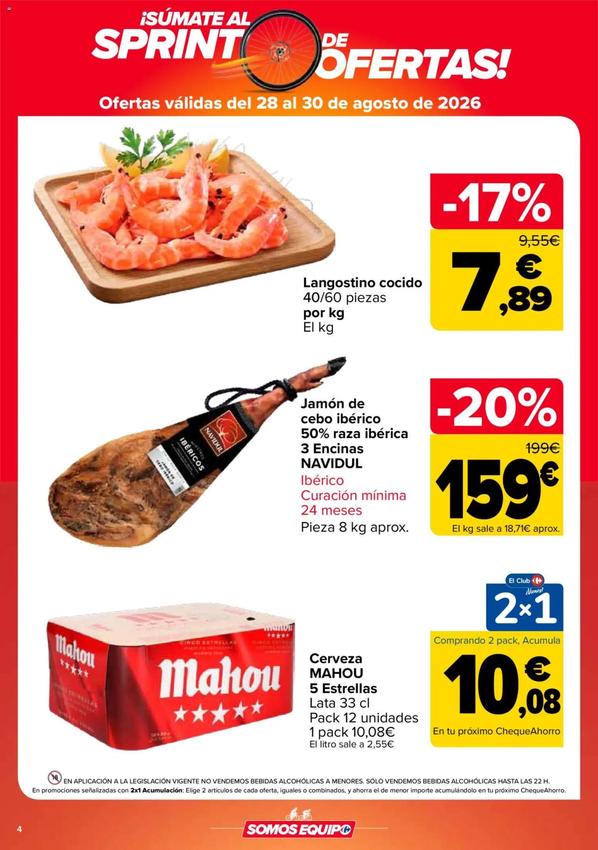 Folleto Carrefour · SPRINT DE OFERTAS — Página 4