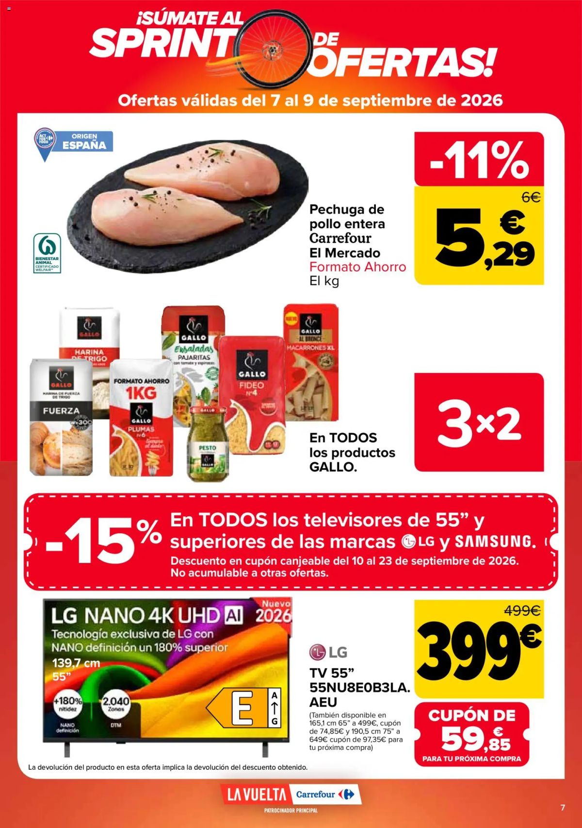 Folleto Carrefour · SPRINT DE OFERTAS — Página 7