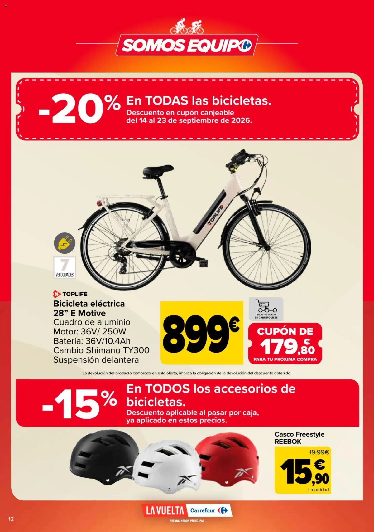 Folleto Carrefour · SPRINT DE OFERTAS — Página 12