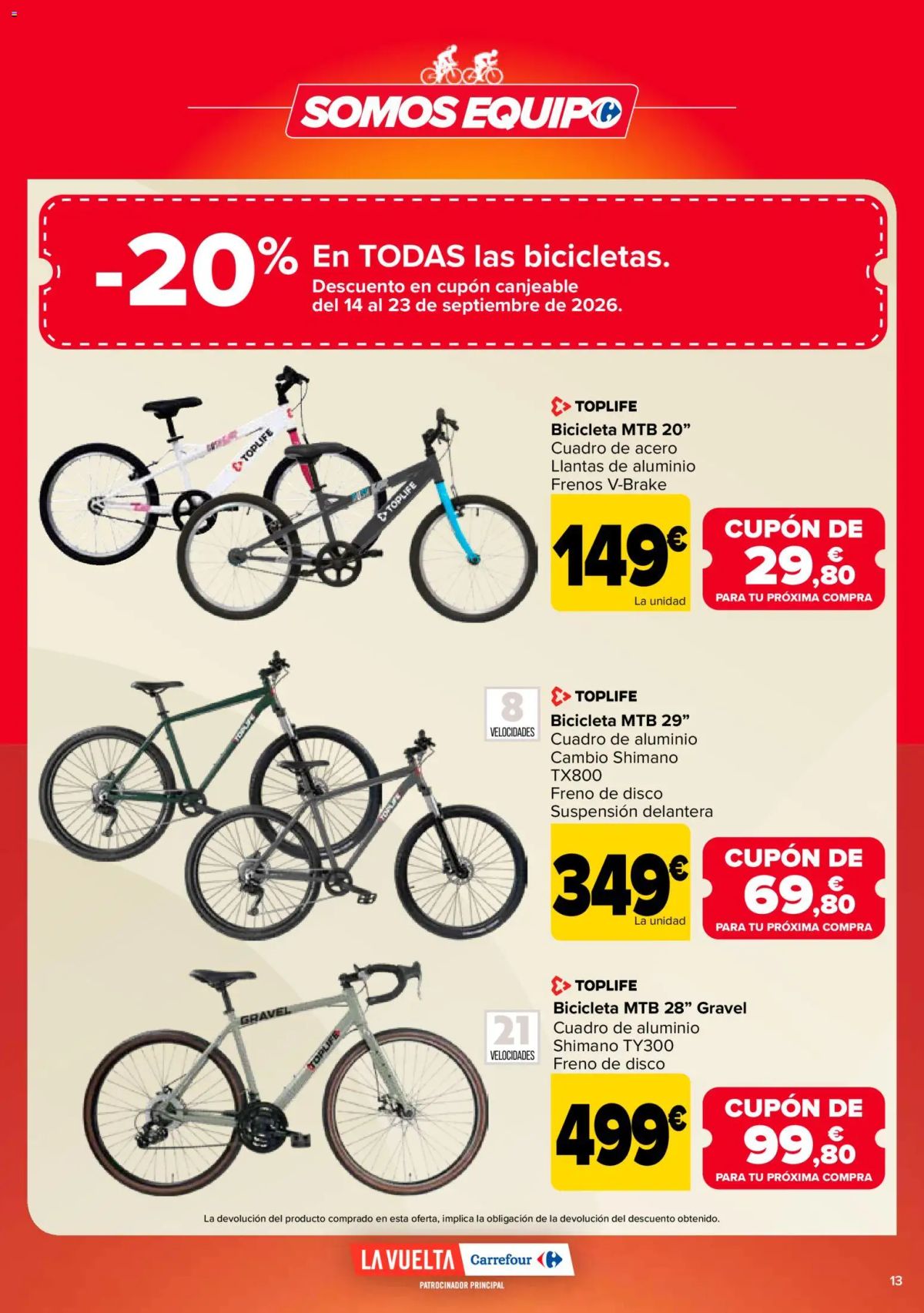 Folleto Carrefour · SPRINT DE OFERTAS — Página 13