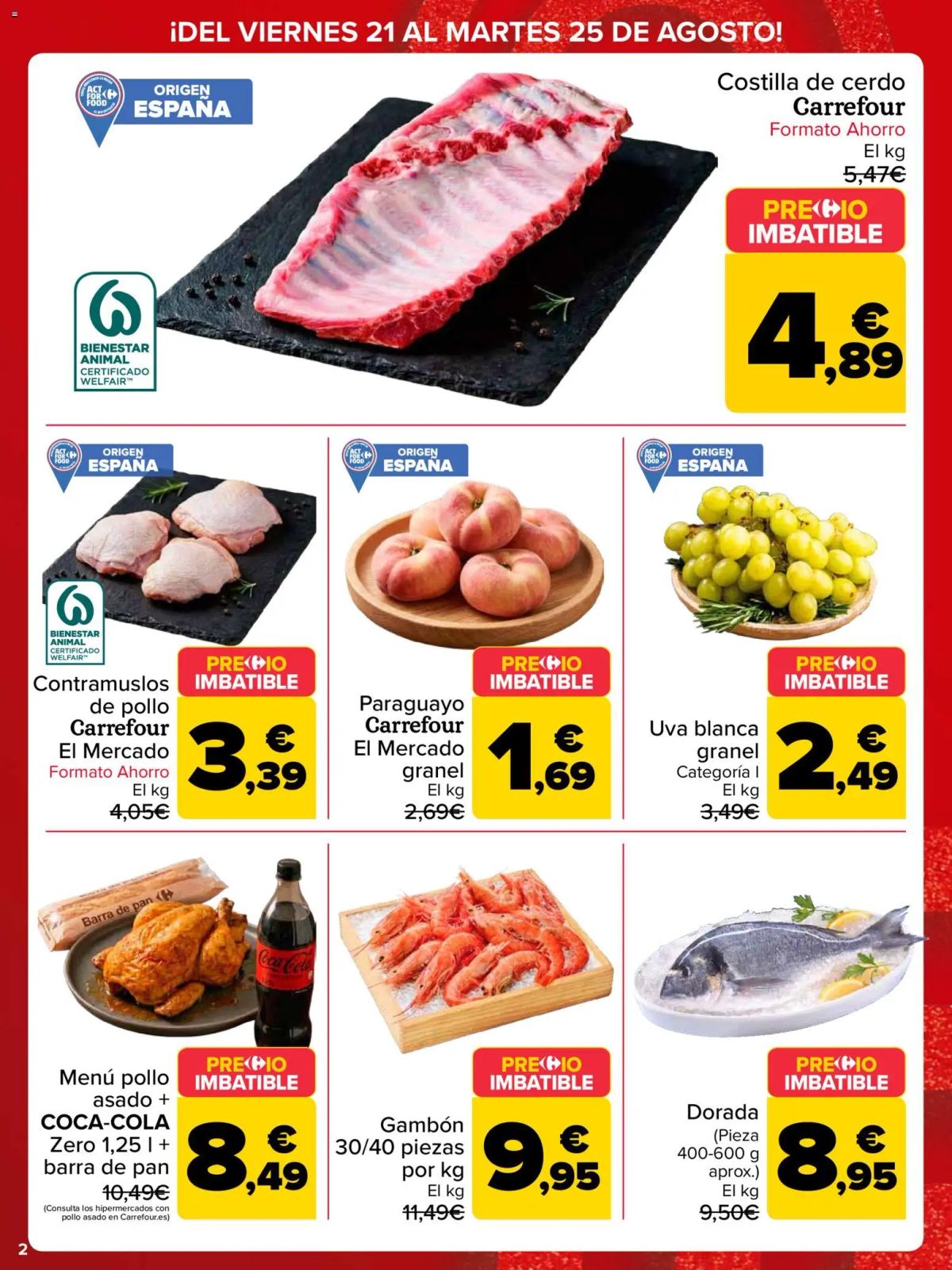 Folleto Carrefour · PRECIO IMBATIBLE — Página 2