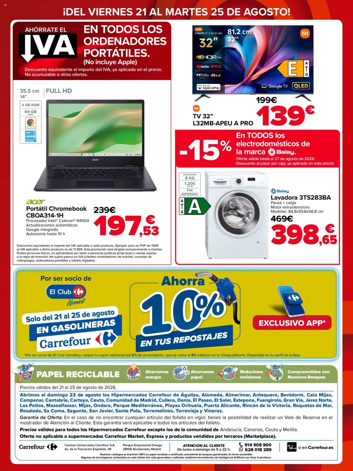 Folleto Carrefour · PRECIO IMBATIBLE — Página 4